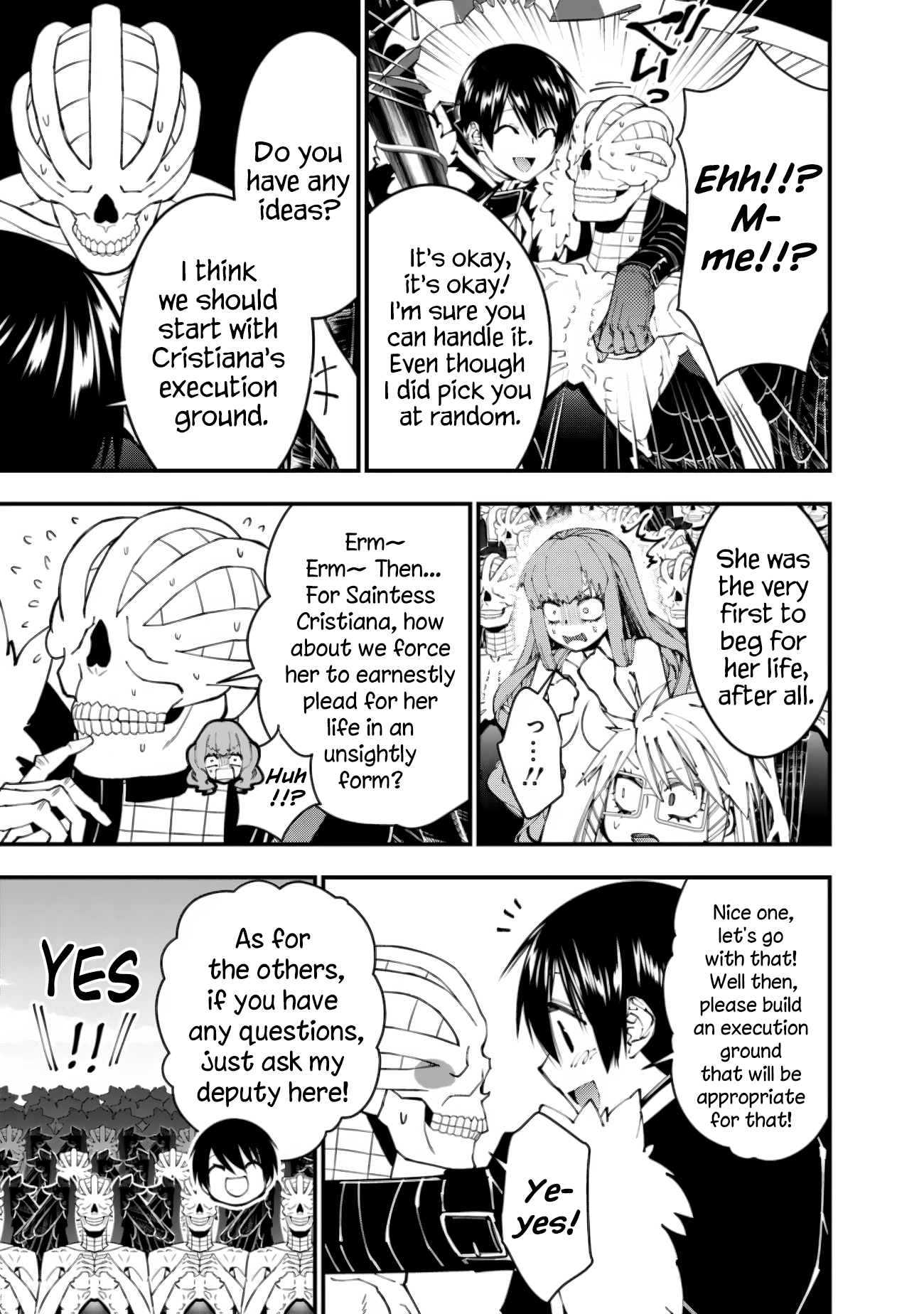 Halaman dari Fukushuu o Koinegau Saikyou Yuusha wa, Yami no Chikara de Senmetsu Musou Suru Chapter 85