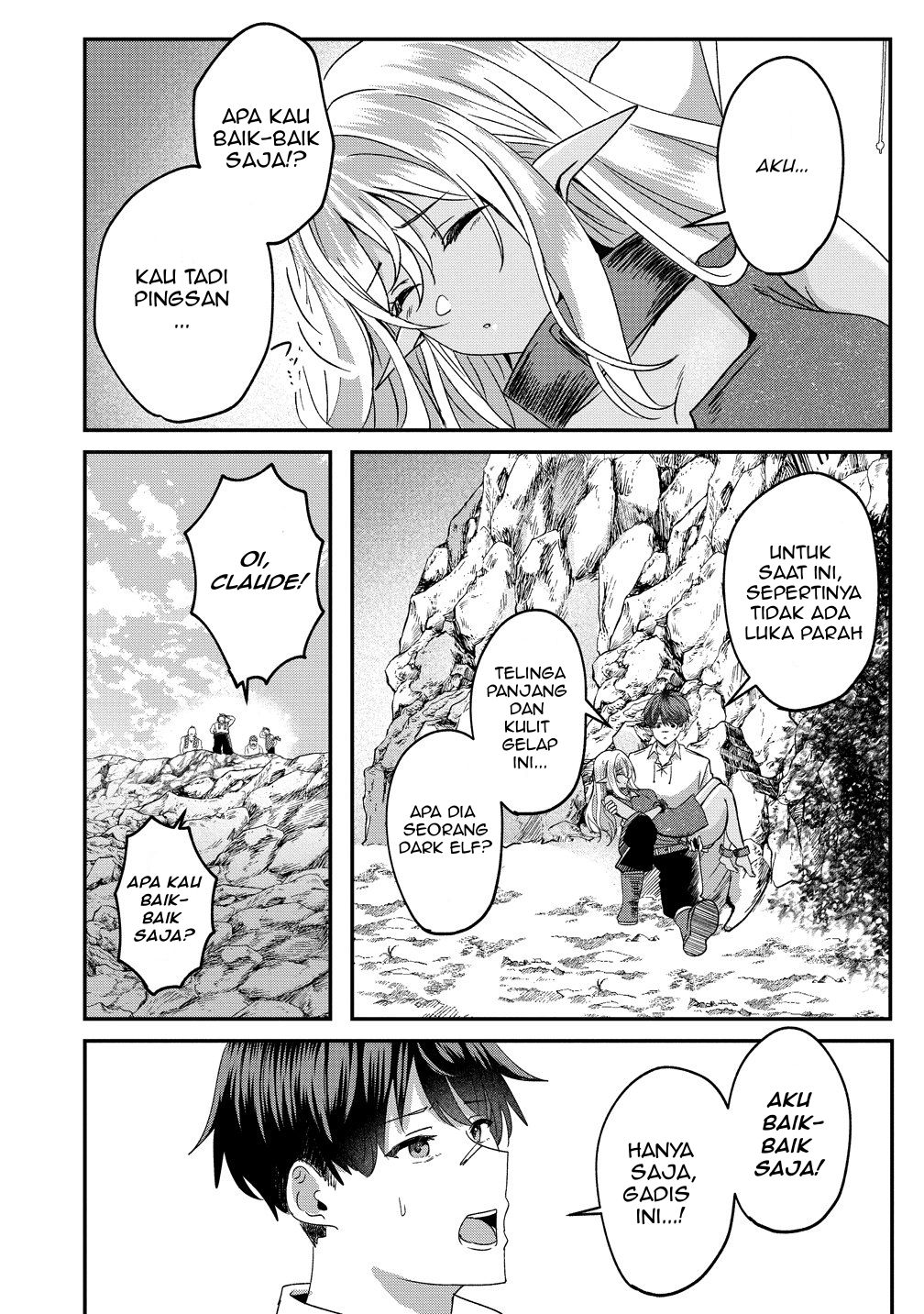 Keiyaku kara Hajimeru Boy Meets Girl: Oyakata, Sora kara Dark Elf no Onnanoko ga! Chapter 1 - halaman 22