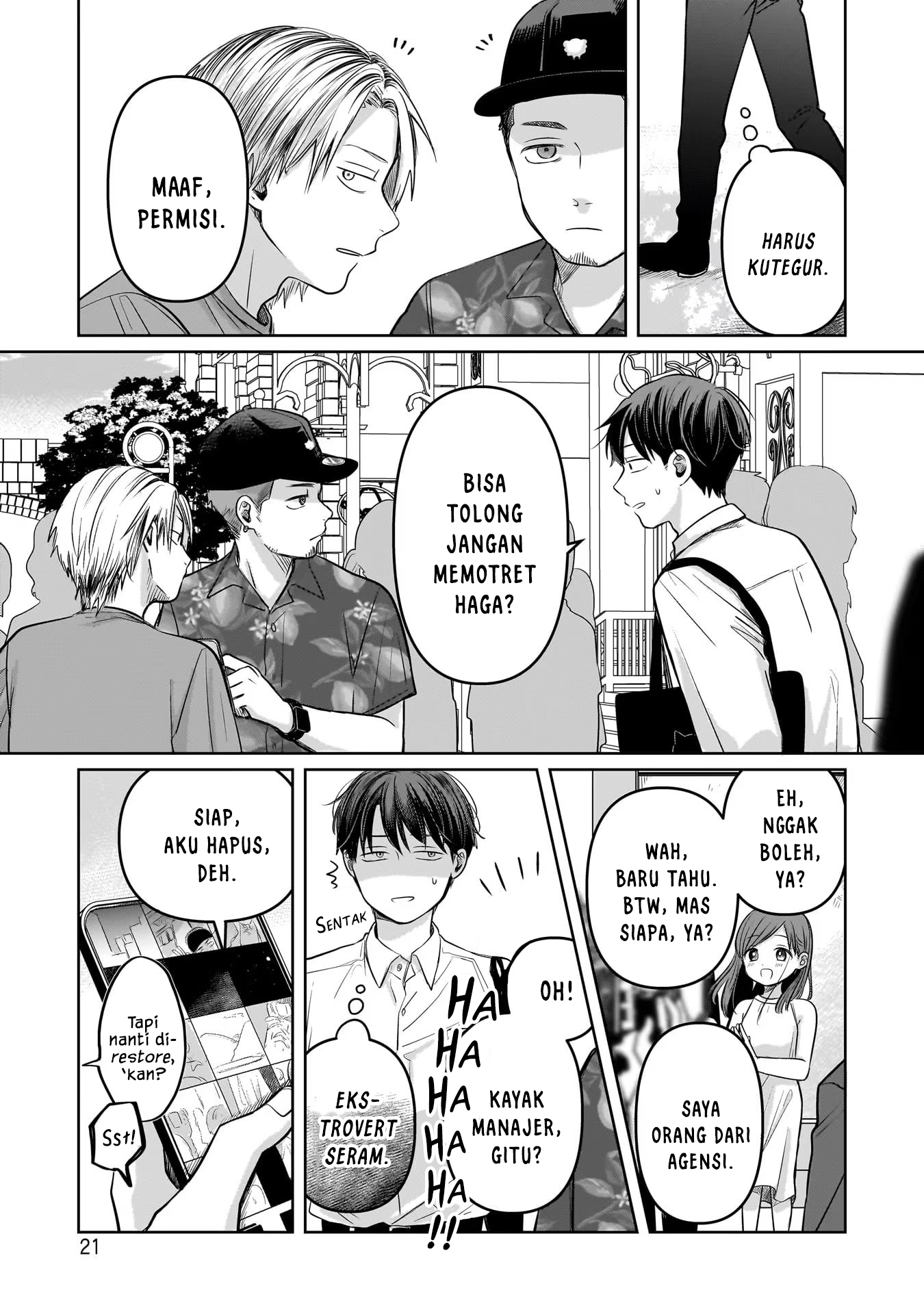 Koibumi to 13-sai no Actress Chapter 10 - halaman 22