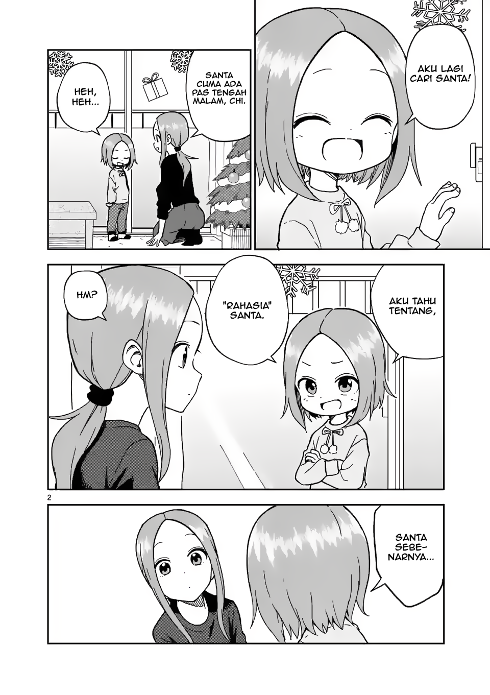 Karakai Jouzu no (Moto) Takagi-san Chapter 167 - halaman 2