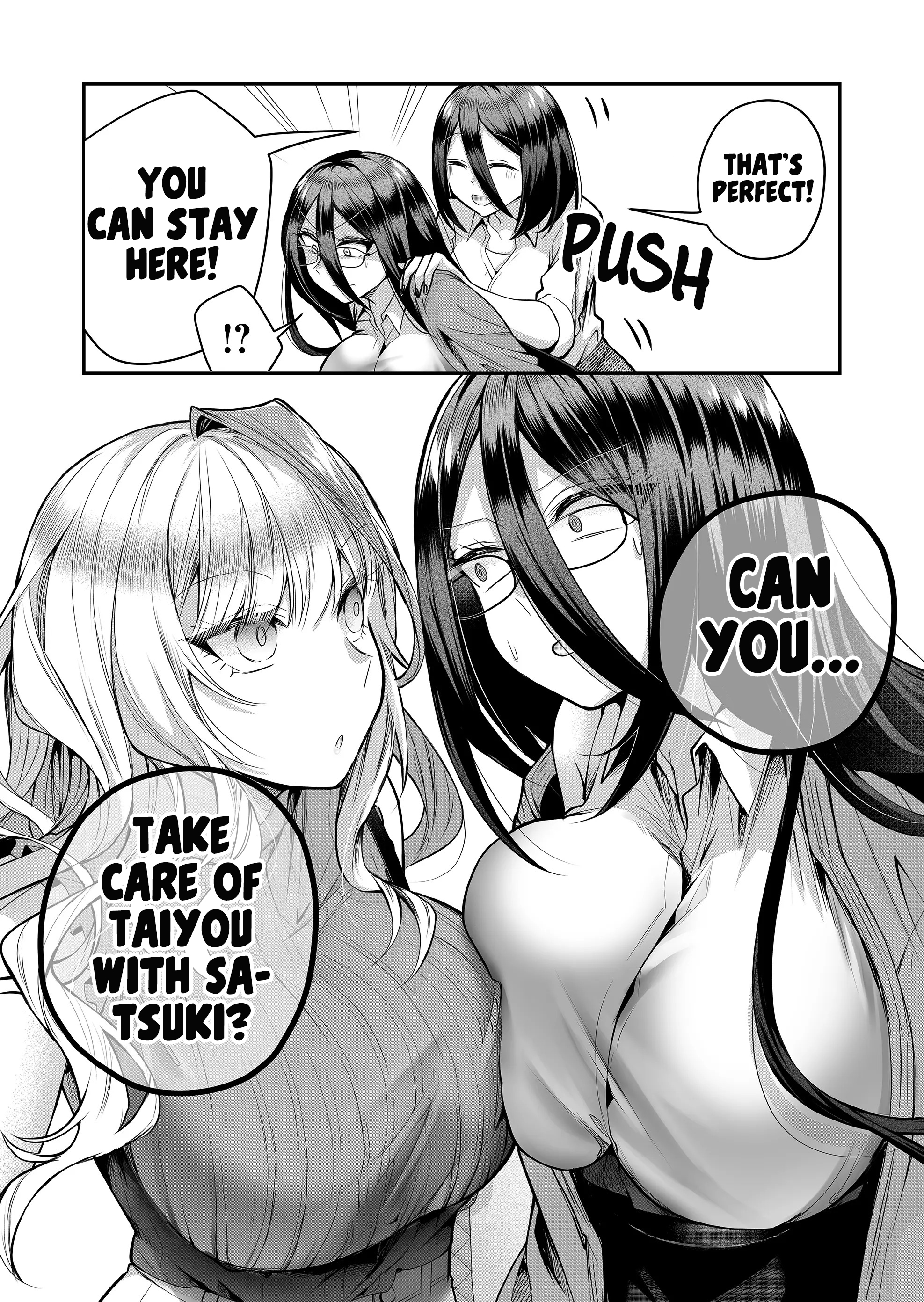 Halaman dari Gal Yome no Himitsu Chapter 20