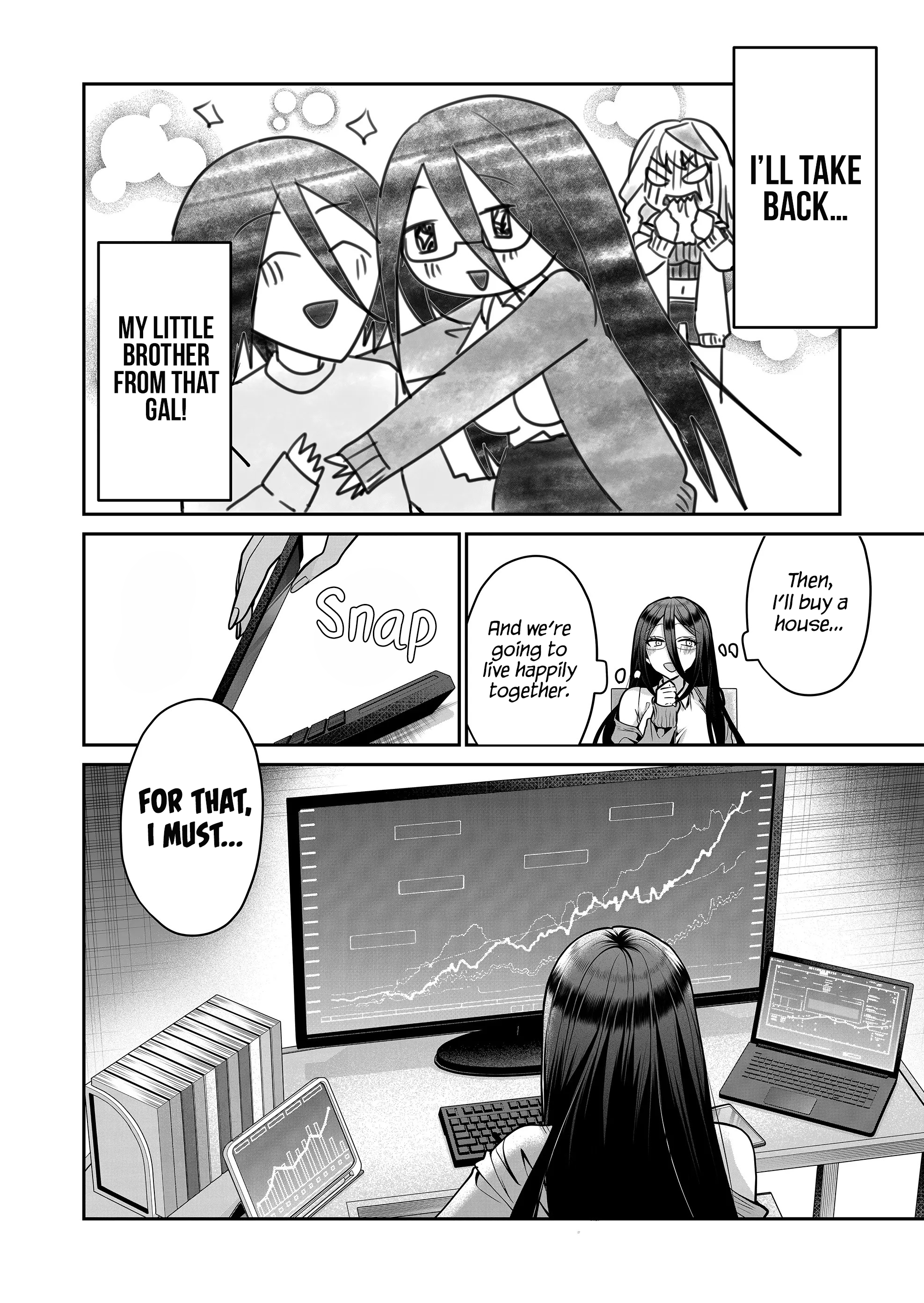 Halaman dari Gal Yome no Himitsu Chapter 20
