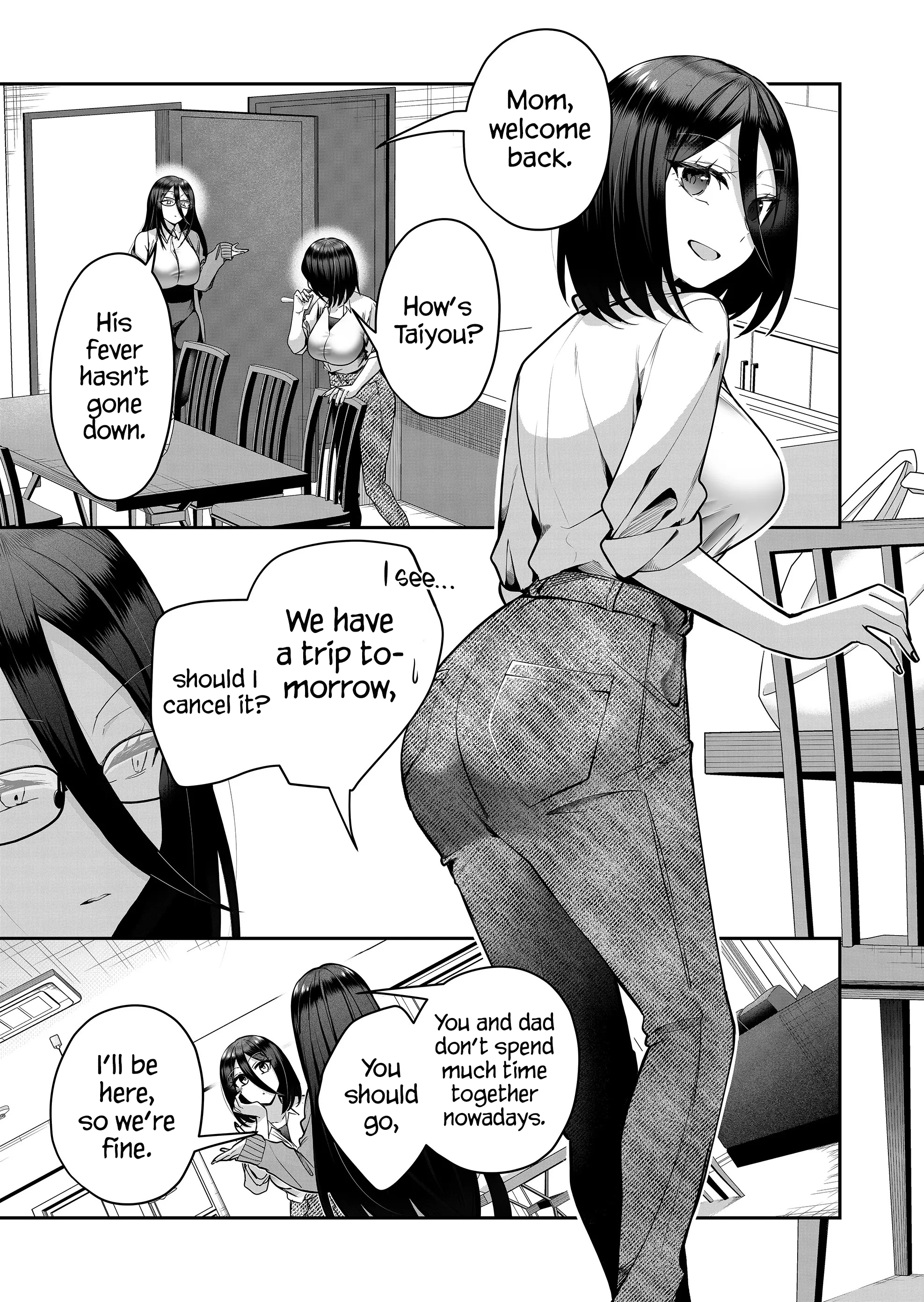 Halaman dari Gal Yome no Himitsu Chapter 20
