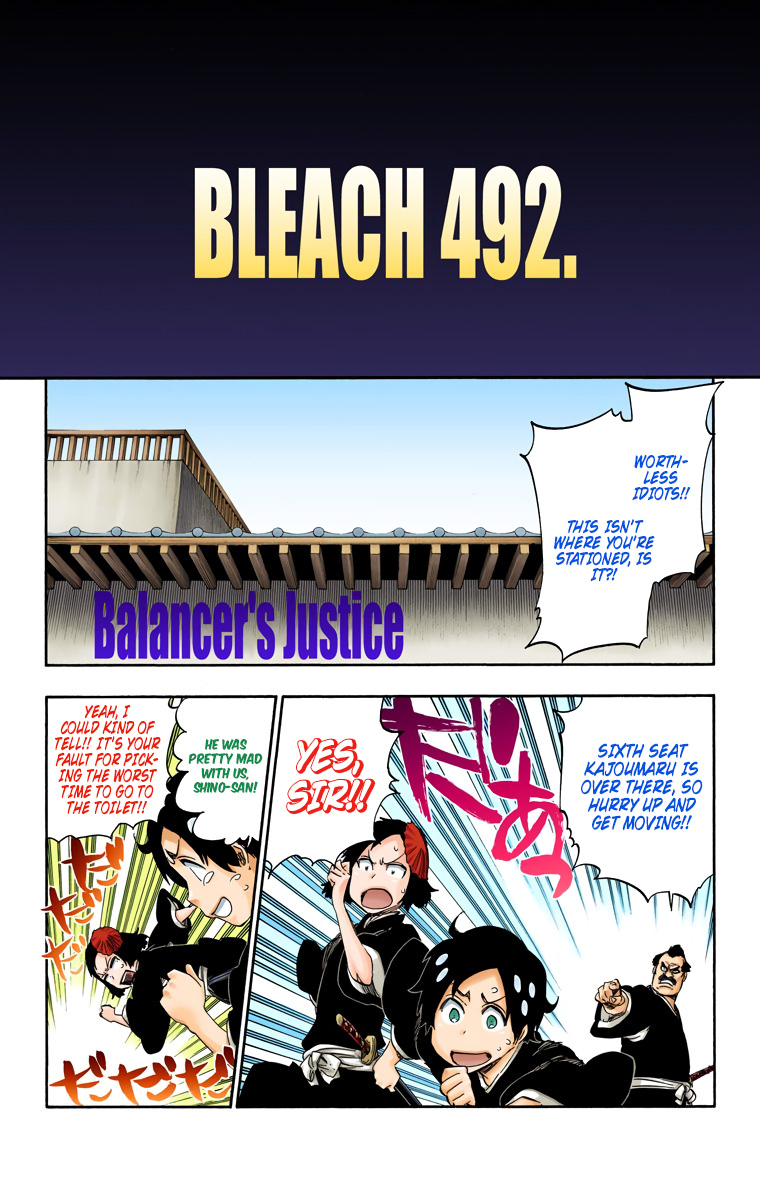 Halaman dari Bleach (Official Colored) Chapter 492