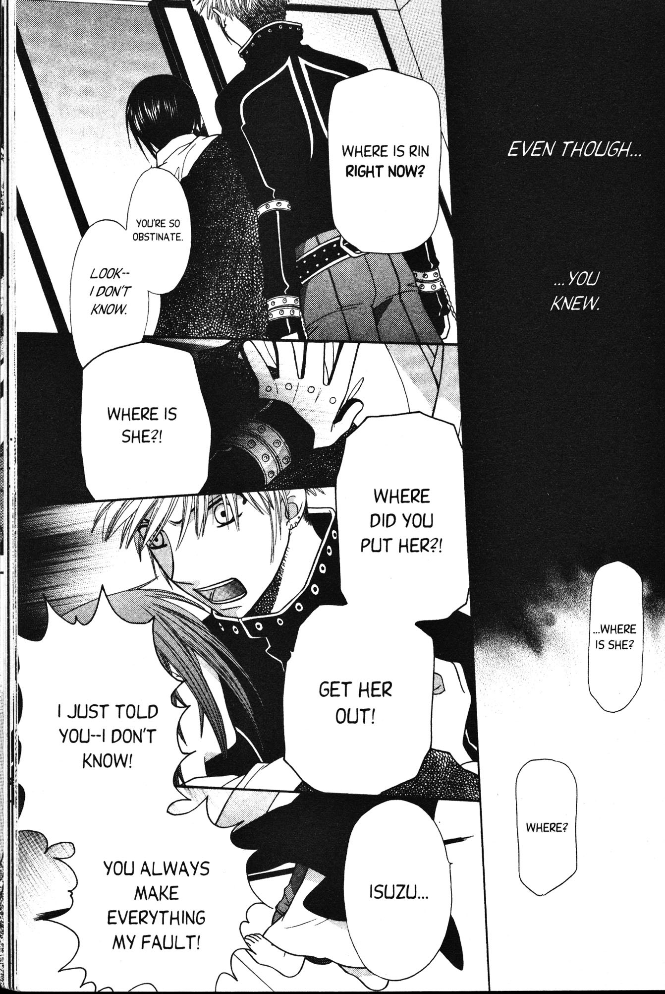 Halaman dari Fruits Basket Chapter 105