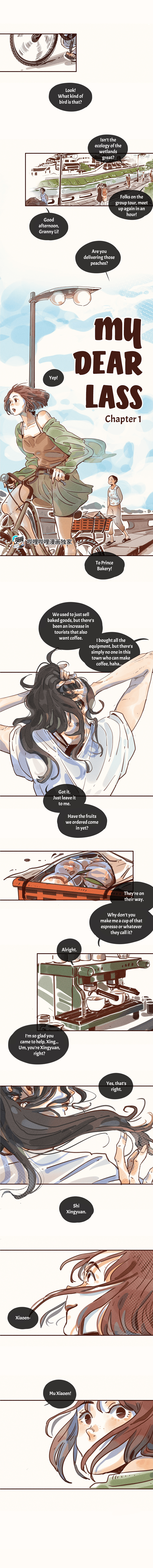Halaman dari My Dear Lass Chapter 1