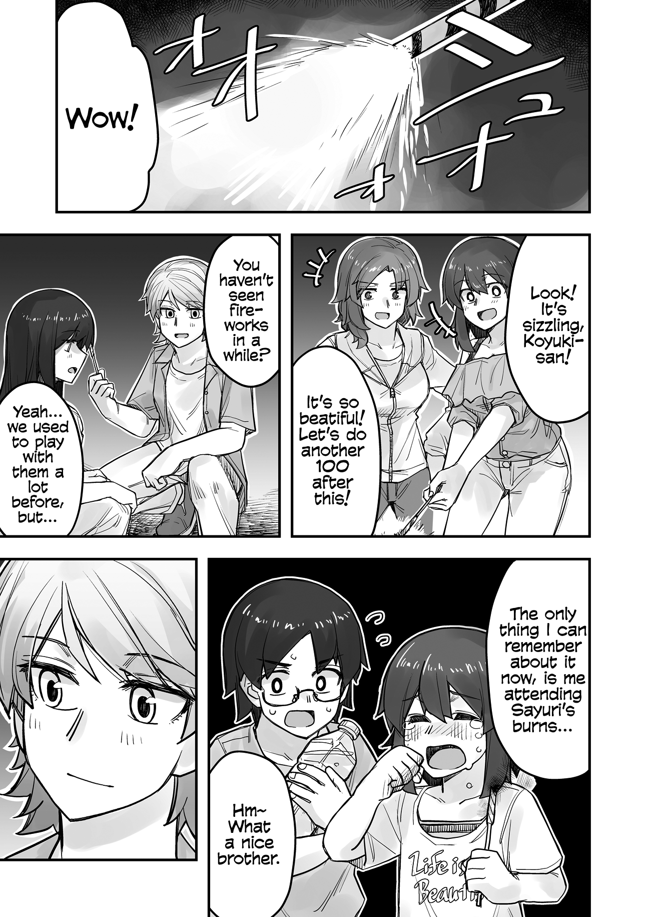 Halaman dari Ikemen Joshi to Josou Danshi Chapter 68