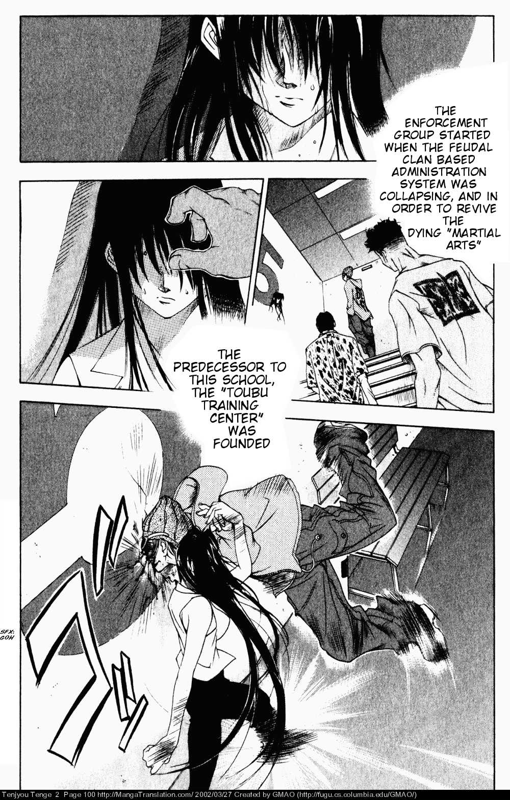 Halaman dari Tenjou Tenge Chapter 10
