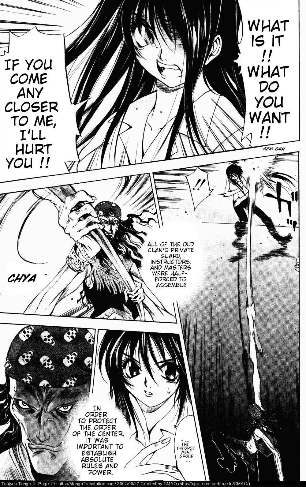 Halaman dari Tenjou Tenge Chapter 10