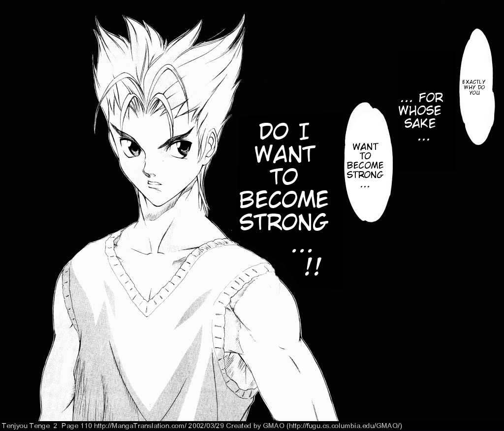 Halaman dari Tenjou Tenge Chapter 10
