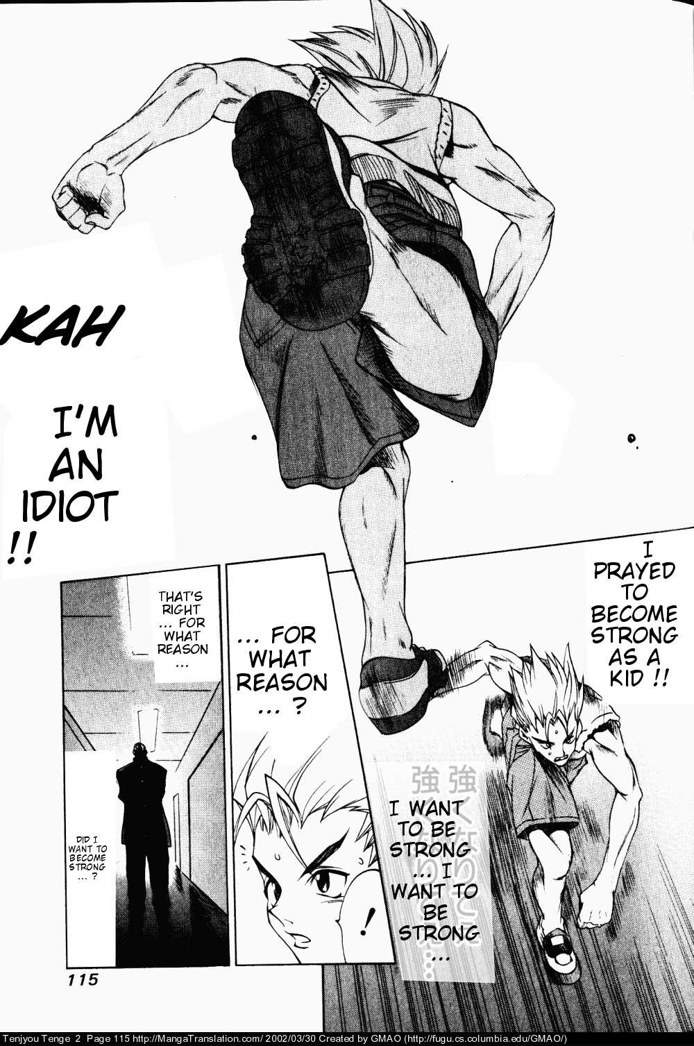 Halaman dari Tenjou Tenge Chapter 10