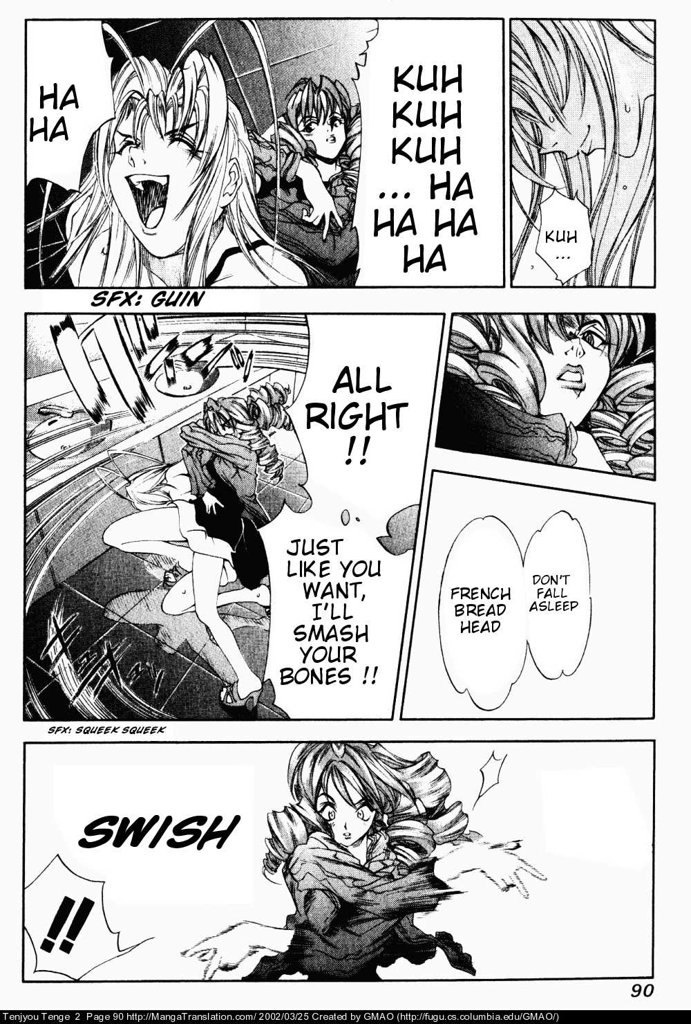 Halaman dari Tenjou Tenge Chapter 10