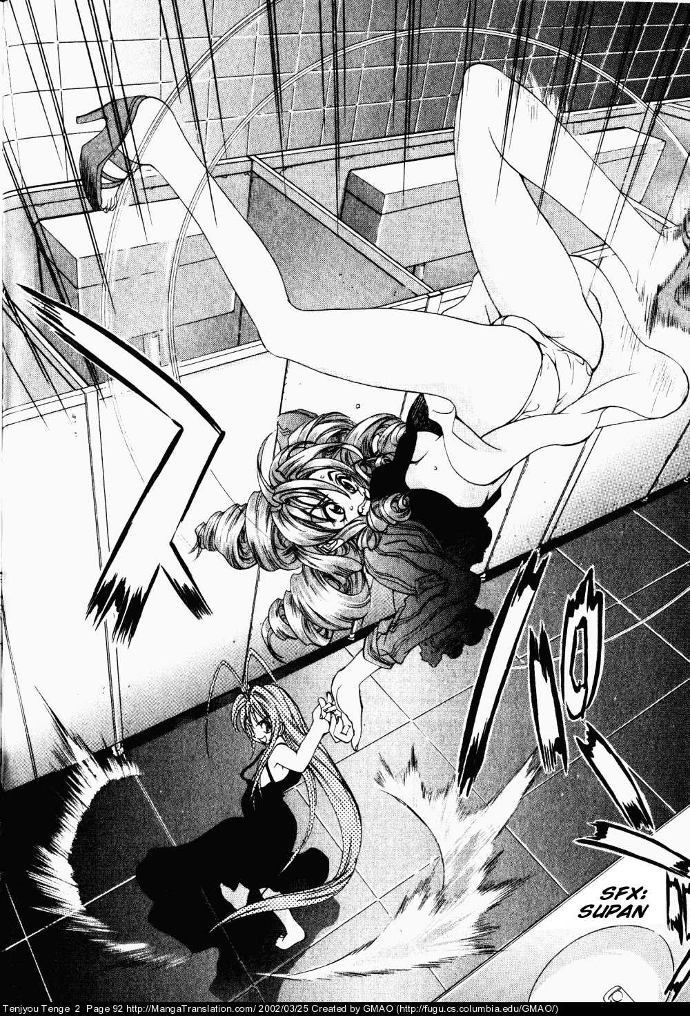 Halaman dari Tenjou Tenge Chapter 10