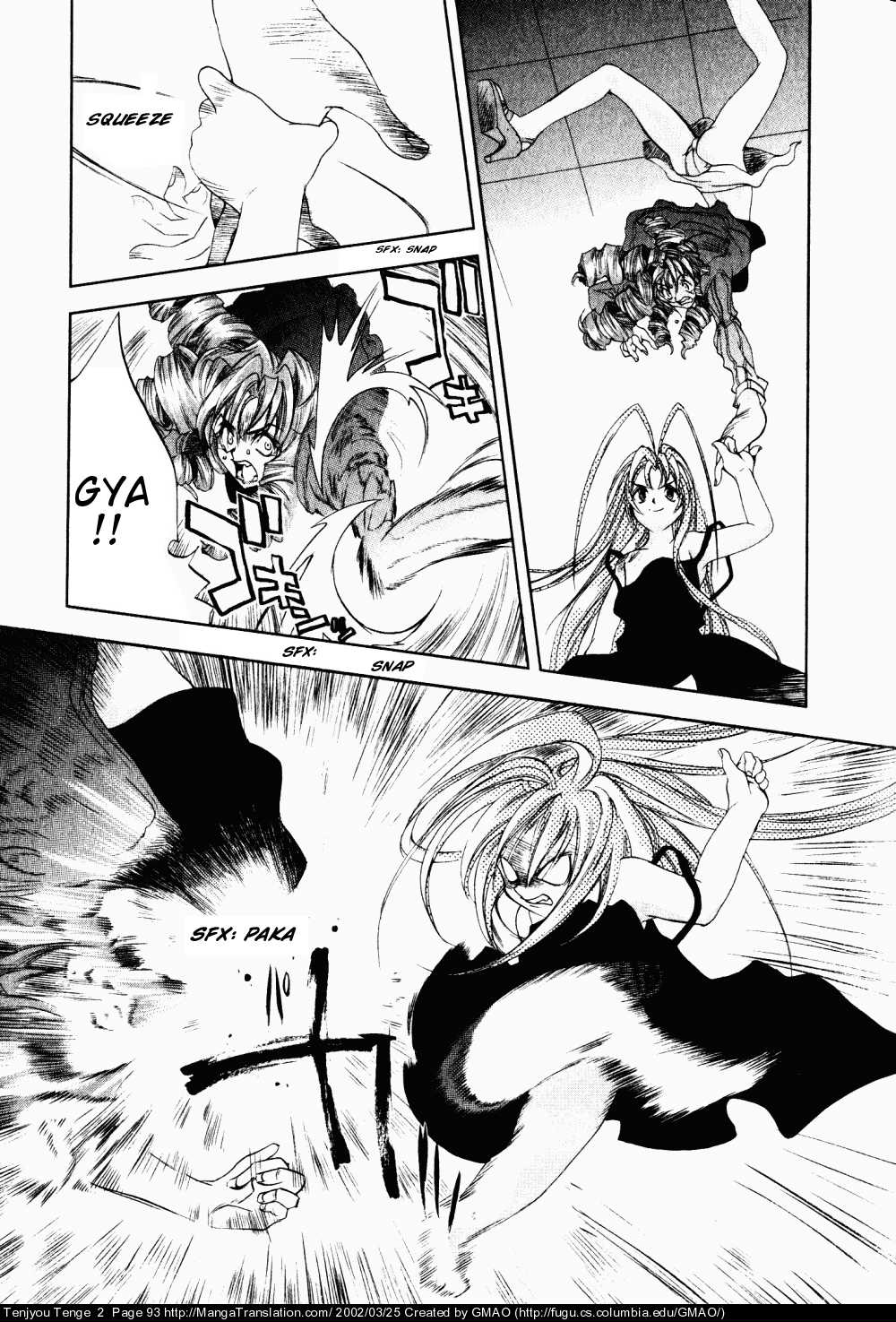 Halaman dari Tenjou Tenge Chapter 10