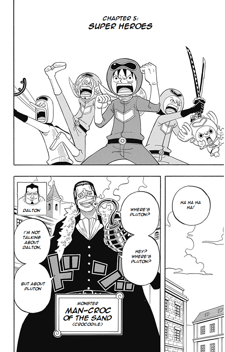Halaman dari One Piece Party Chapter 5