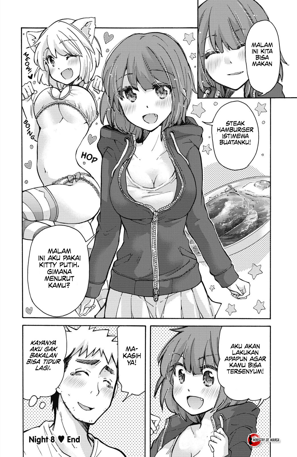 Saki-chan wa Konya mo Pekopeko Chapter 8 - halaman 13