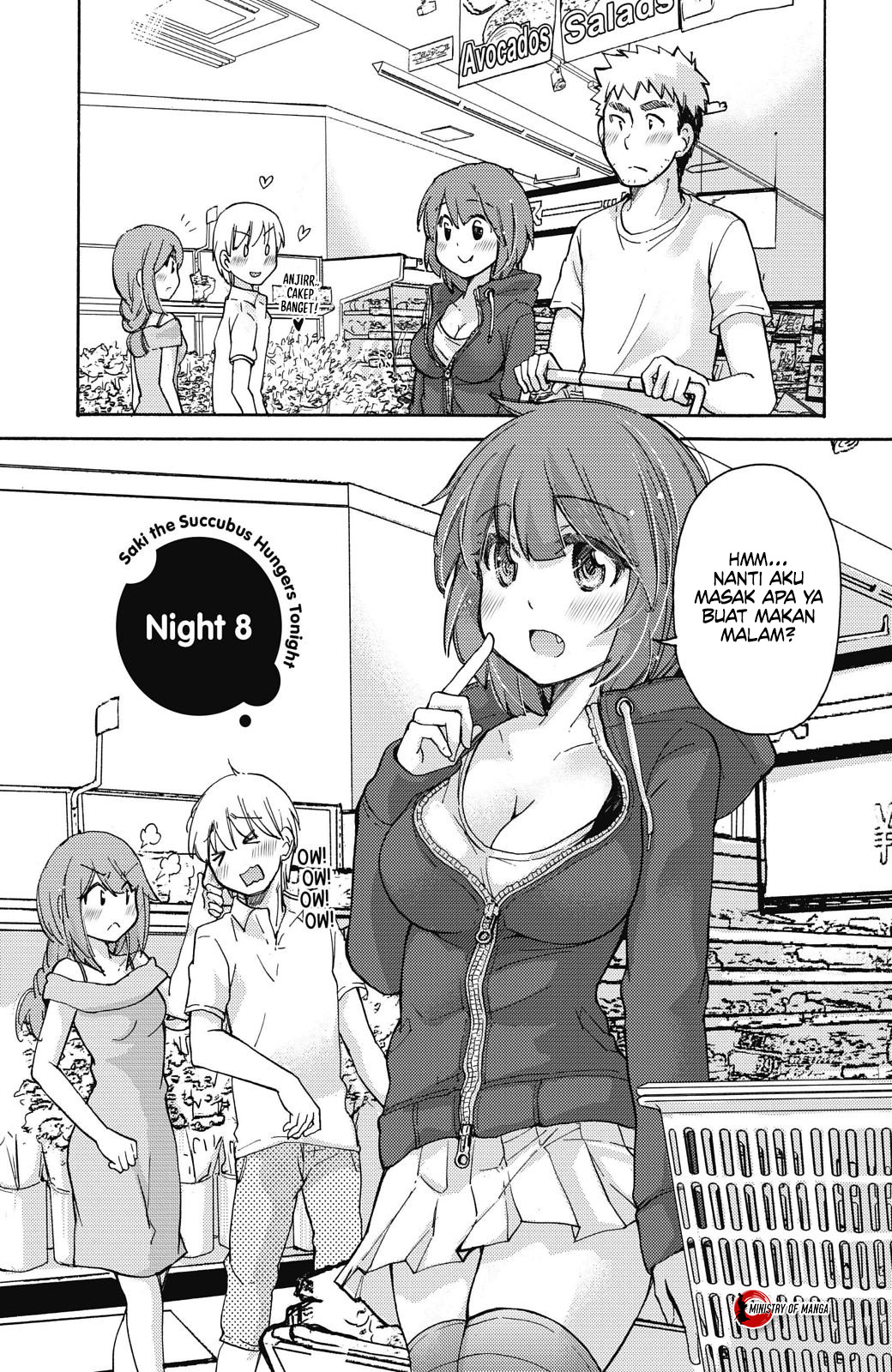 Saki-chan wa Konya mo Pekopeko Chapter 8 - halaman 2