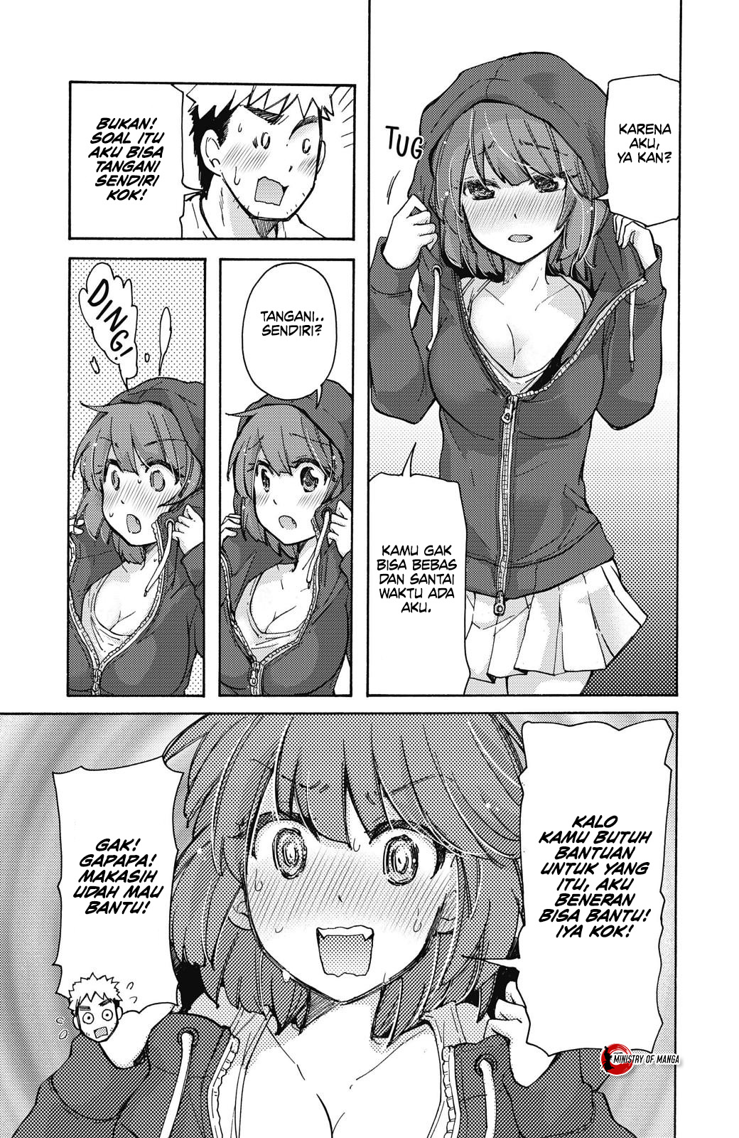 Saki-chan wa Konya mo Pekopeko Chapter 8 - halaman 4