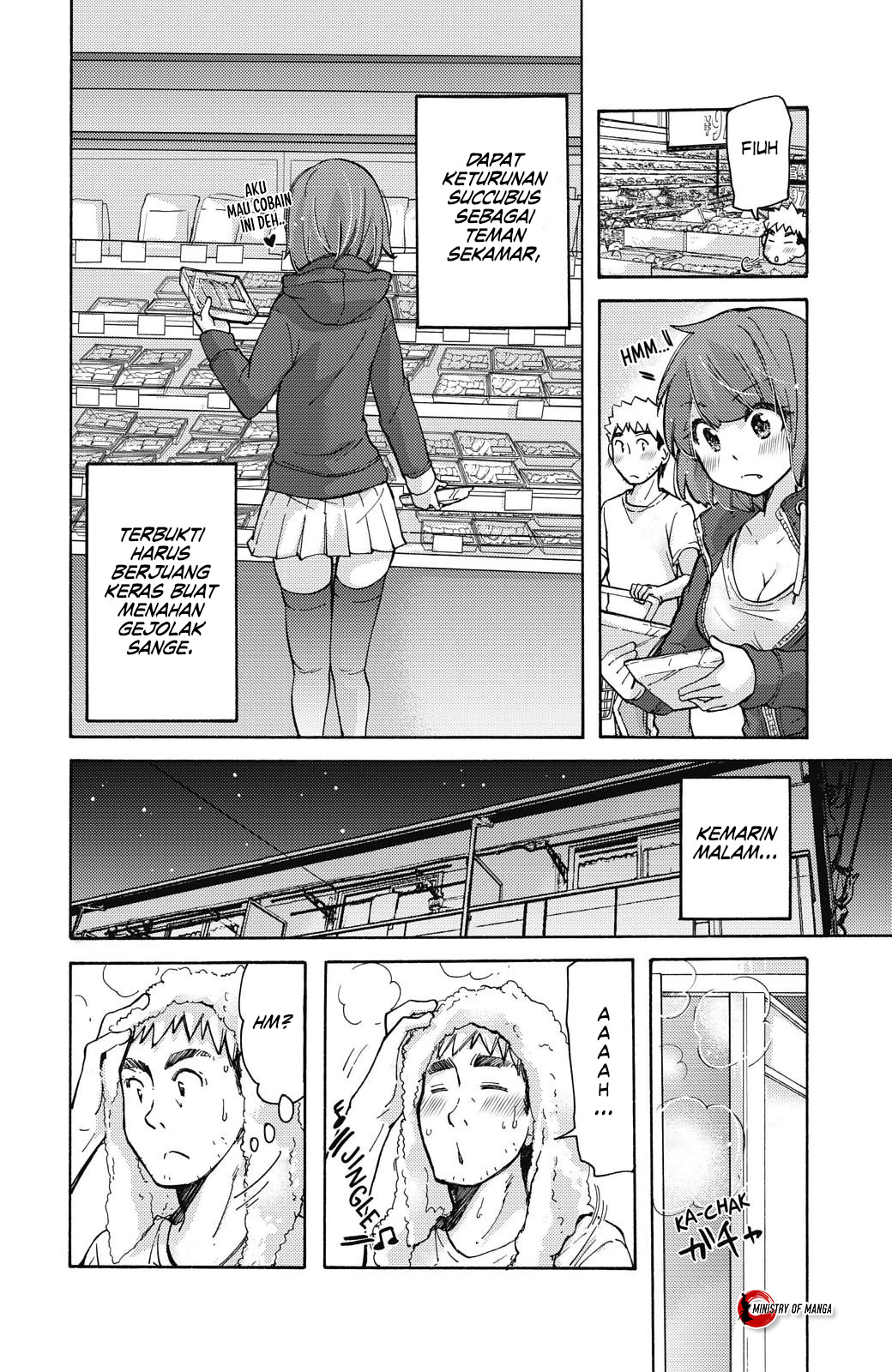 Saki-chan wa Konya mo Pekopeko Chapter 8 - halaman 5