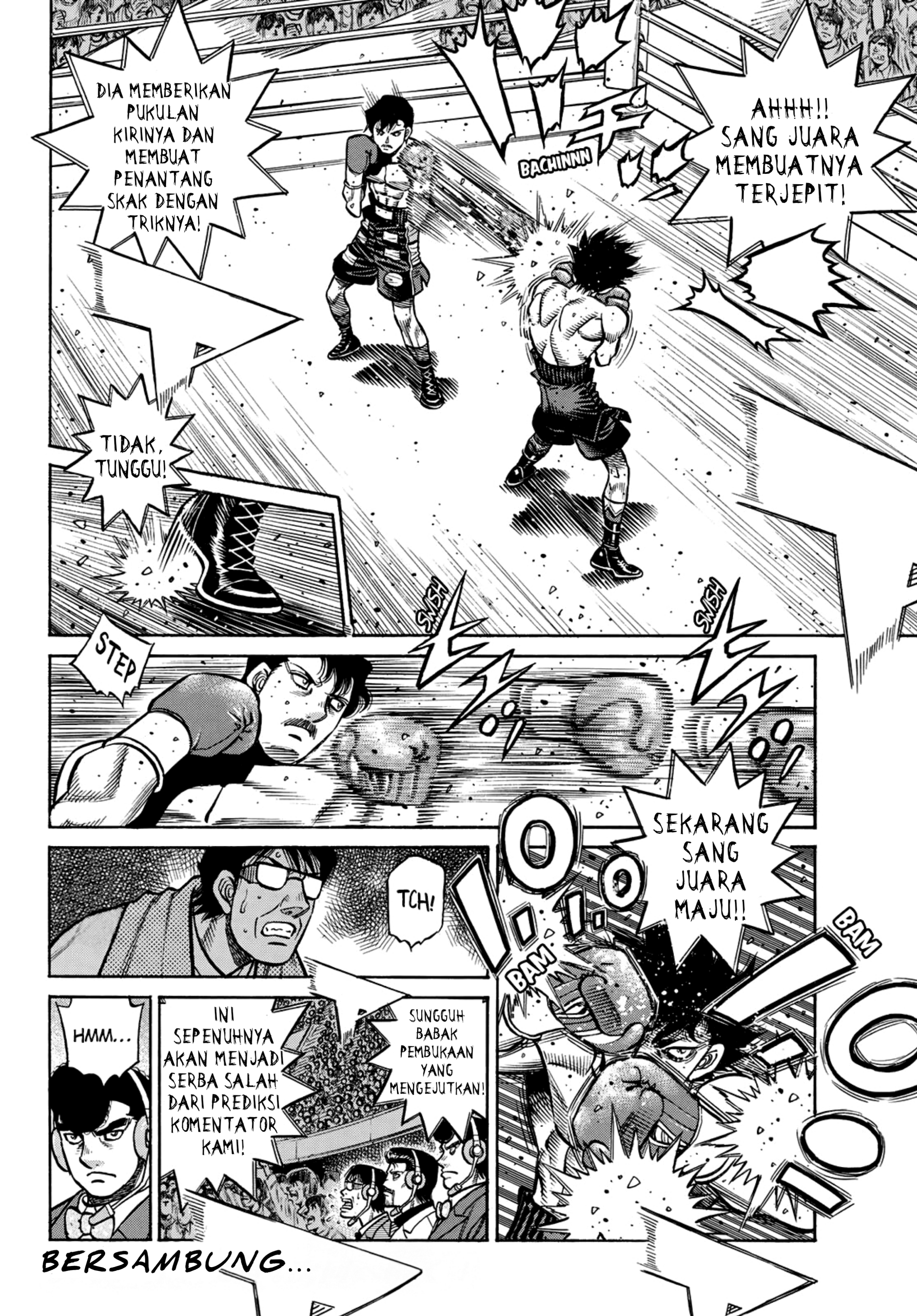 Hajime no Ippo Chapter 1496 - halaman 15