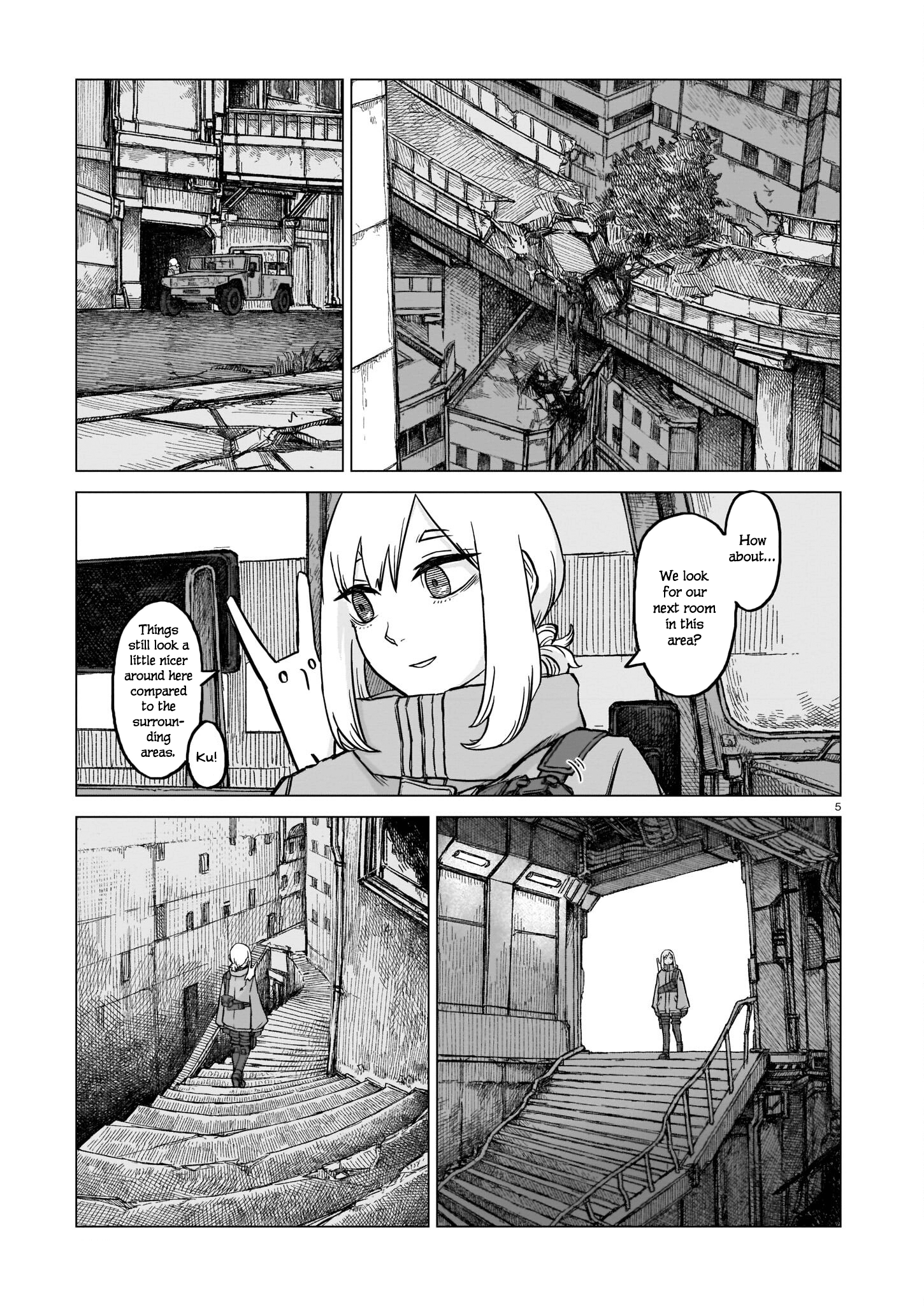 Halaman dari The Color of the End: Mission in the Apocalypse Chapter 5