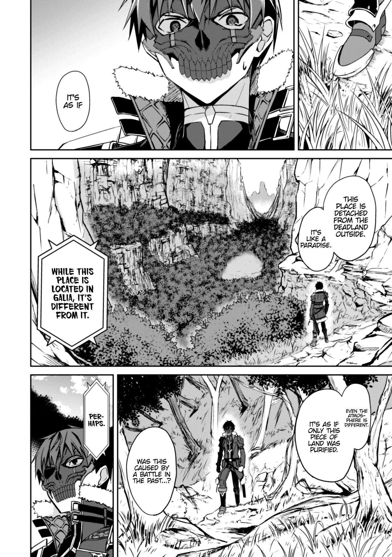 Halaman dari Boushoku no Berserk ~Ore dake Level to Iu Gainen wo Toppa suru~ Chapter 24