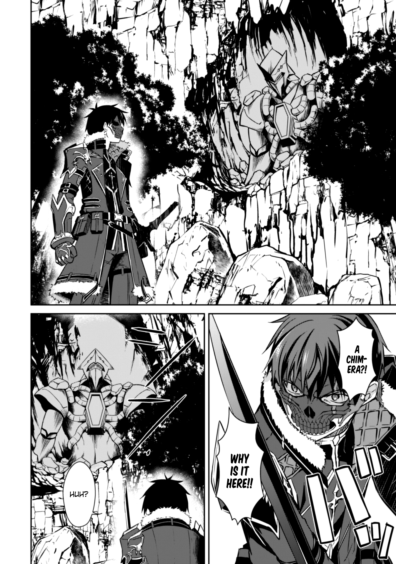 Halaman dari Boushoku no Berserk ~Ore dake Level to Iu Gainen wo Toppa suru~ Chapter 24