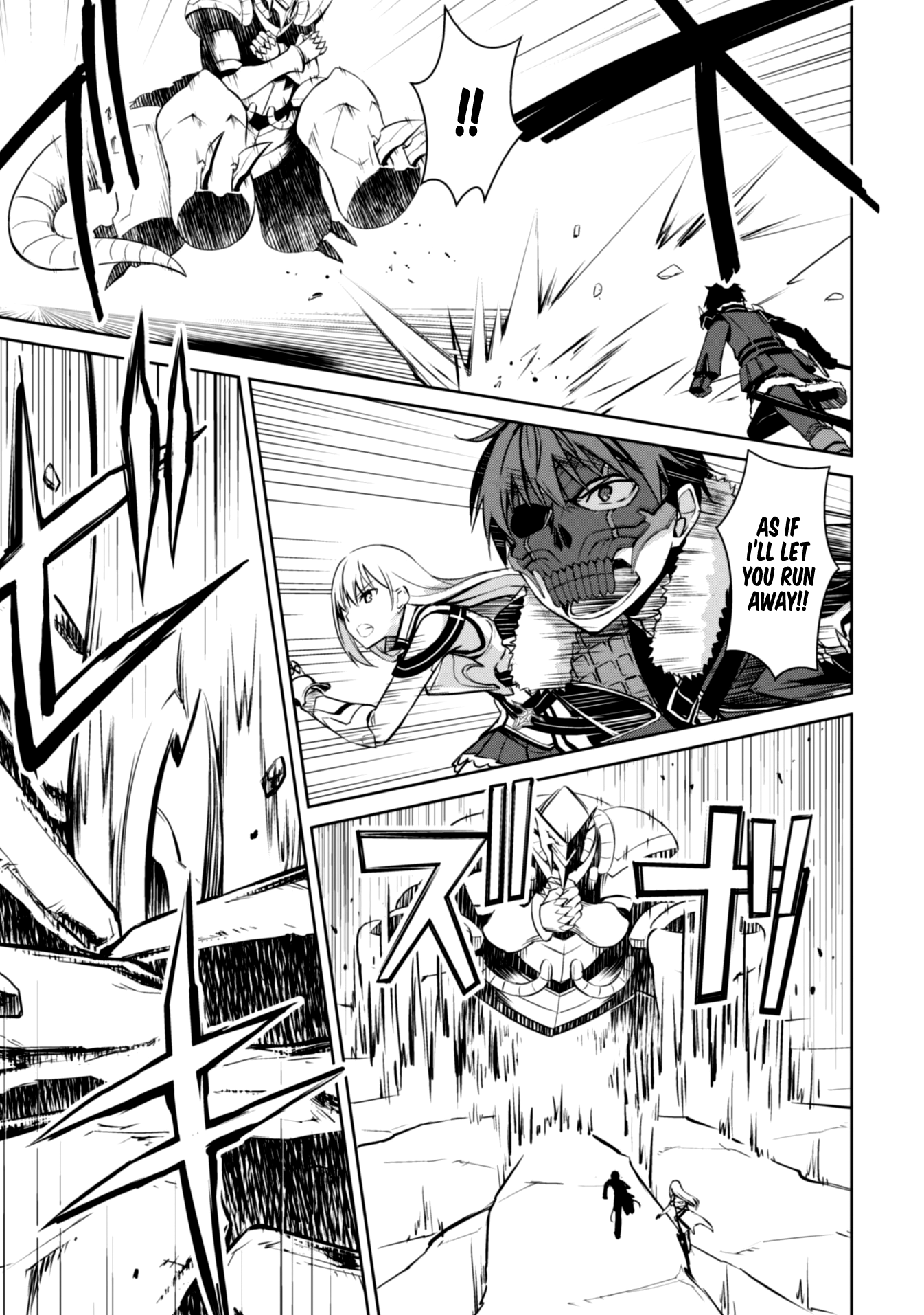 Halaman dari Boushoku no Berserk ~Ore dake Level to Iu Gainen wo Toppa suru~ Chapter 24