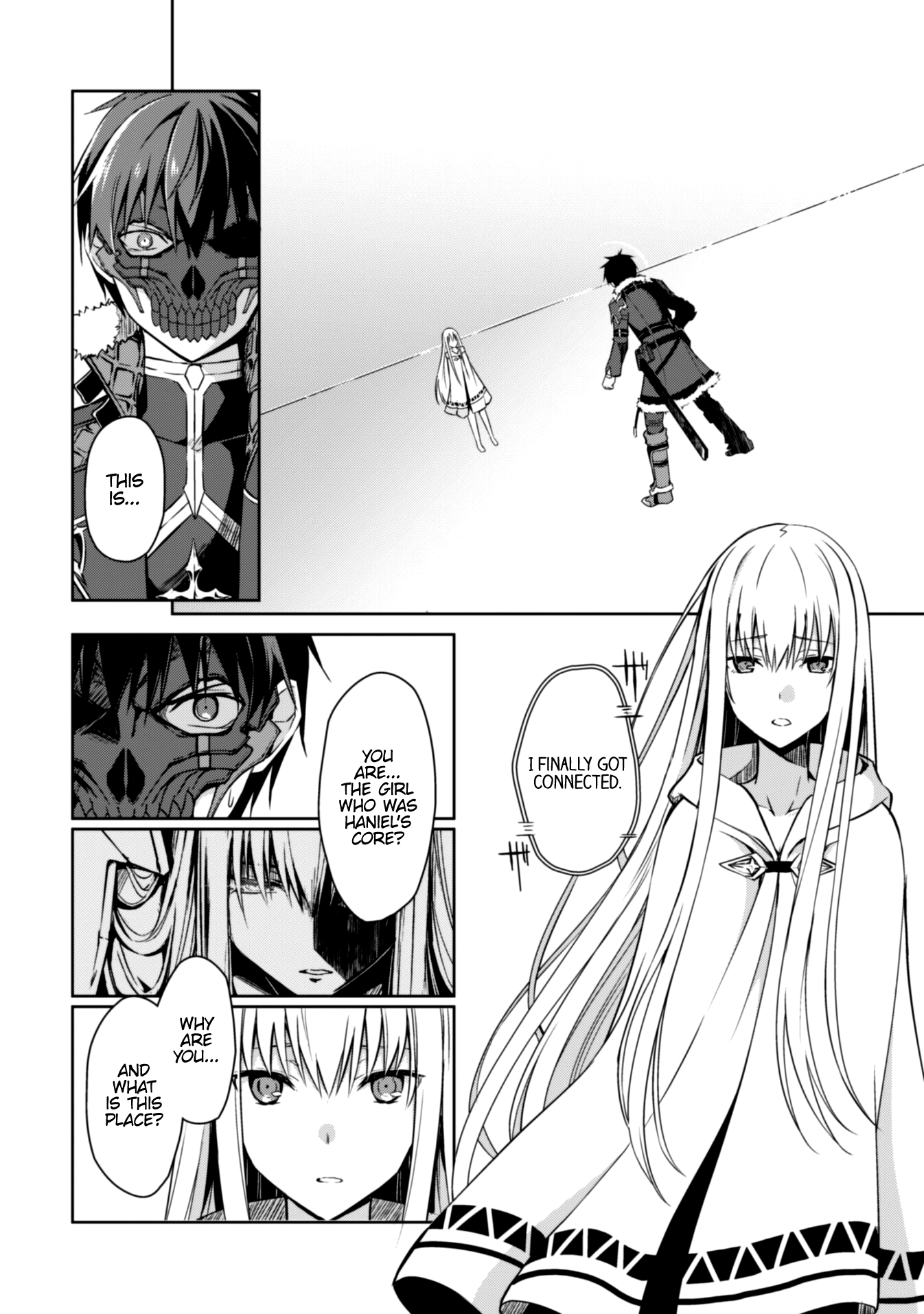 Halaman dari Boushoku no Berserk ~Ore dake Level to Iu Gainen wo Toppa suru~ Chapter 24