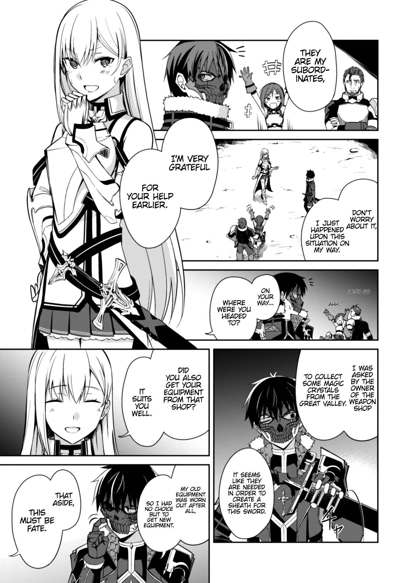 Halaman dari Boushoku no Berserk ~Ore dake Level to Iu Gainen wo Toppa suru~ Chapter 24