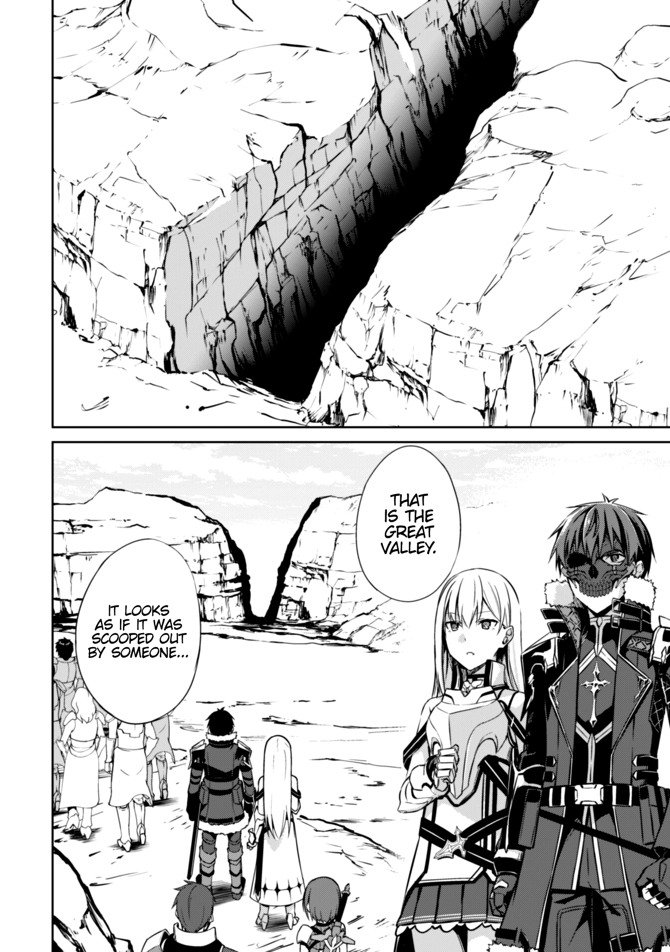 Halaman dari Boushoku no Berserk ~Ore dake Level to Iu Gainen wo Toppa suru~ Chapter 24