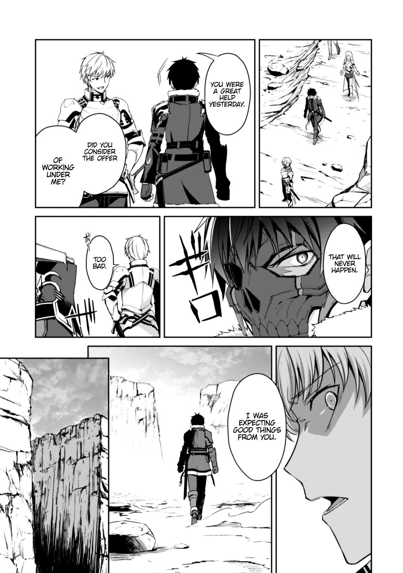 Halaman dari Boushoku no Berserk ~Ore dake Level to Iu Gainen wo Toppa suru~ Chapter 24