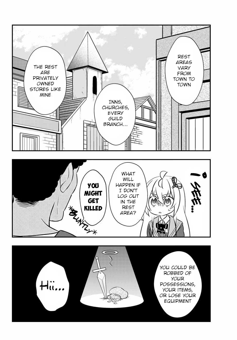 Halaman dari Bishoujo ni Natta kedo, Netoge Haijin Yattemasu. Chapter 15.1
