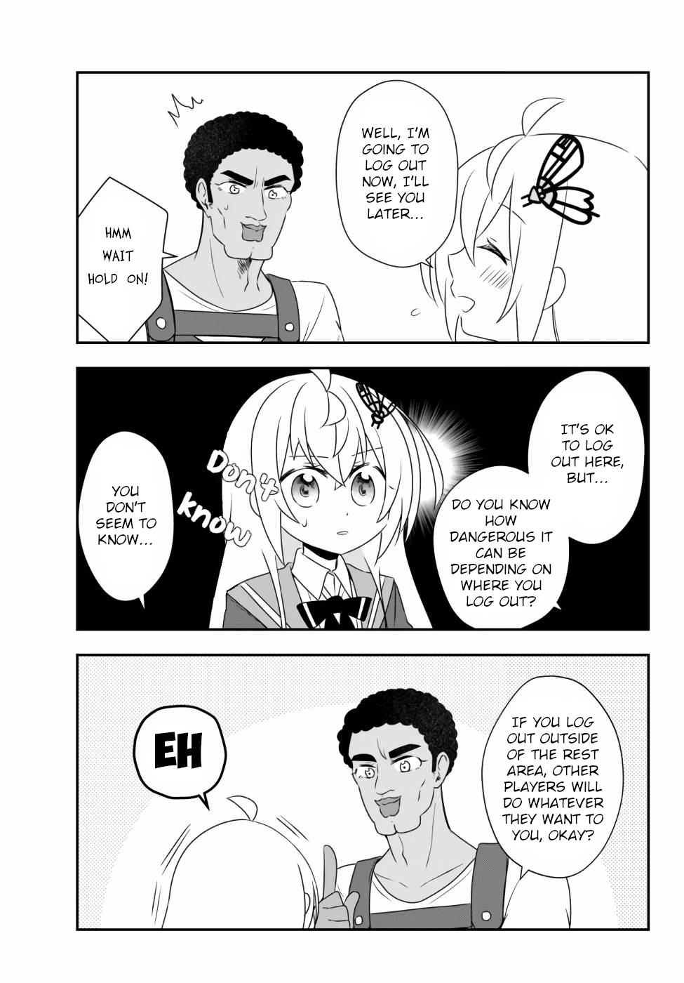 Halaman dari Bishoujo ni Natta kedo, Netoge Haijin Yattemasu. Chapter 15.1