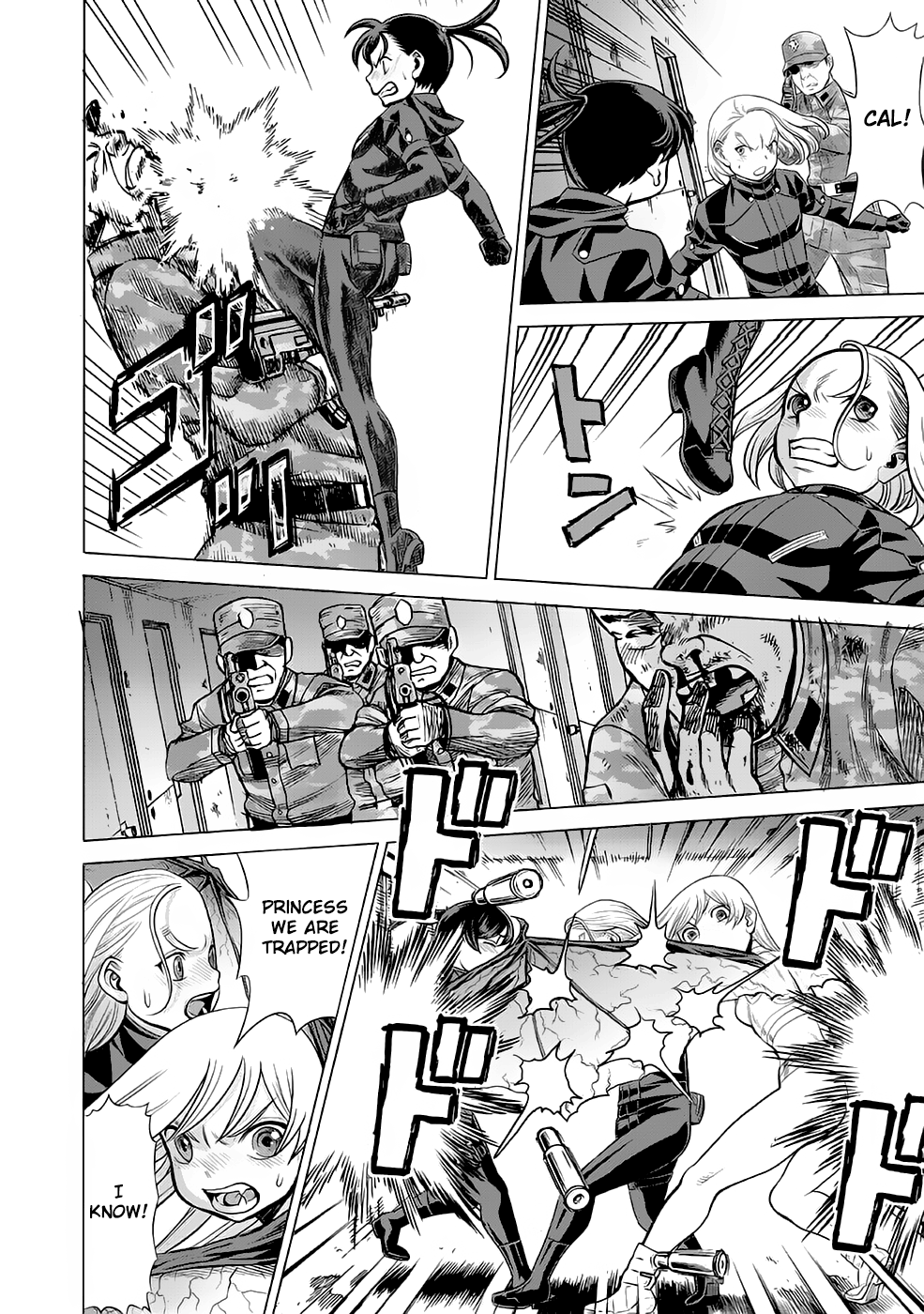 Halaman dari Dance in the Vampire Bund A.S.O. Chapter 30