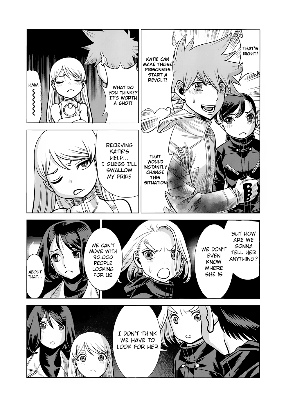 Halaman dari Dance in the Vampire Bund A.S.O. Chapter 30