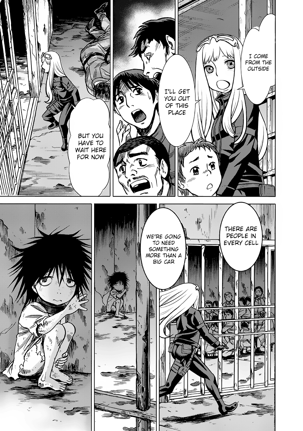 Halaman dari Dance in the Vampire Bund A.S.O. Chapter 30