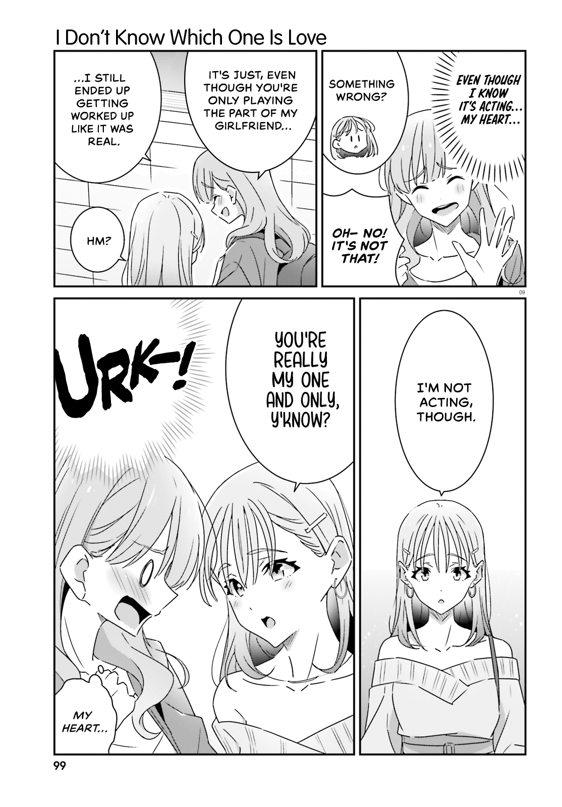 Dore ga Koi ka ga Wakaranai Chapter 15 Page 9