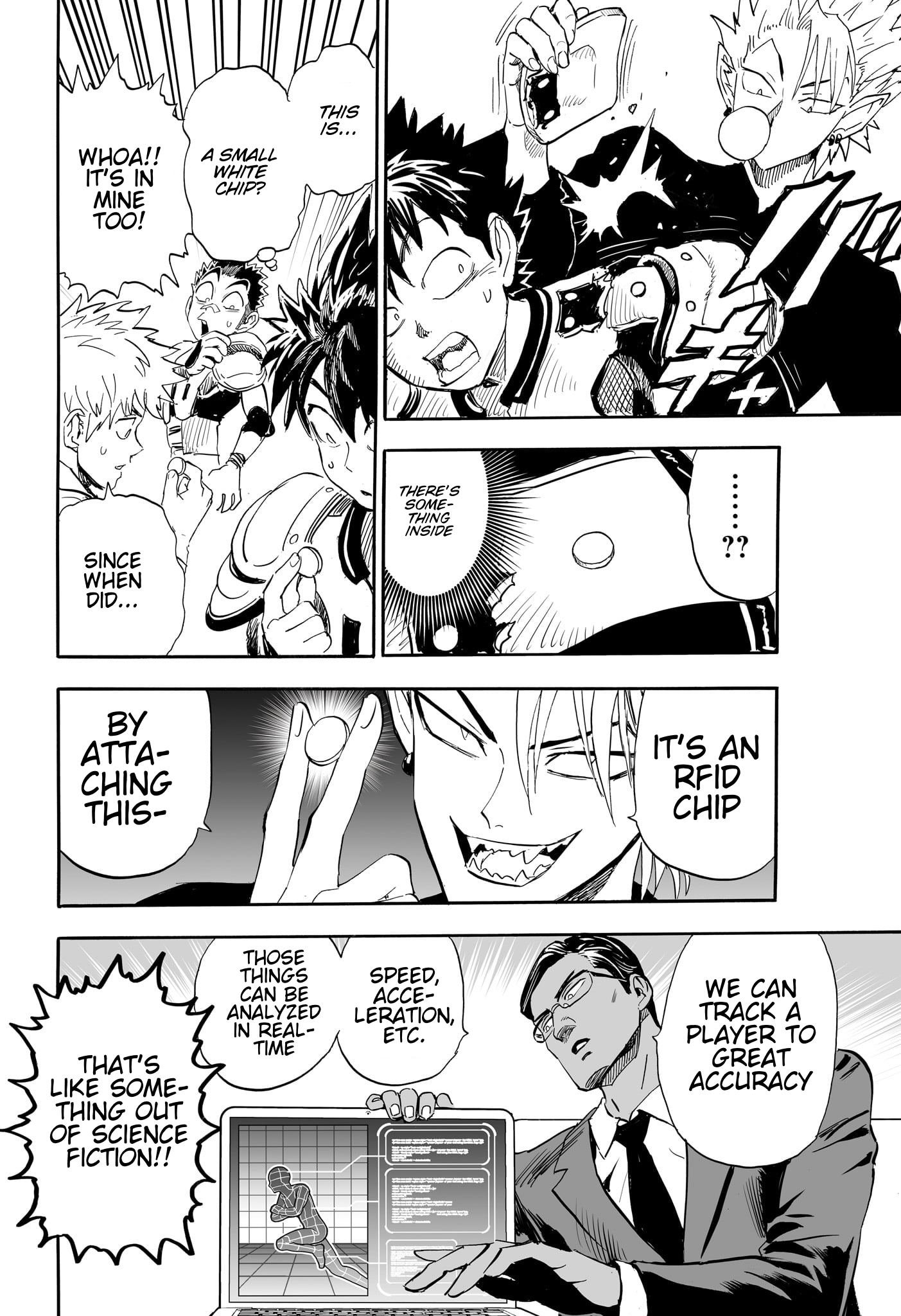 Halaman dari Eyeshield 21: Brain x Brave Chapter N/A