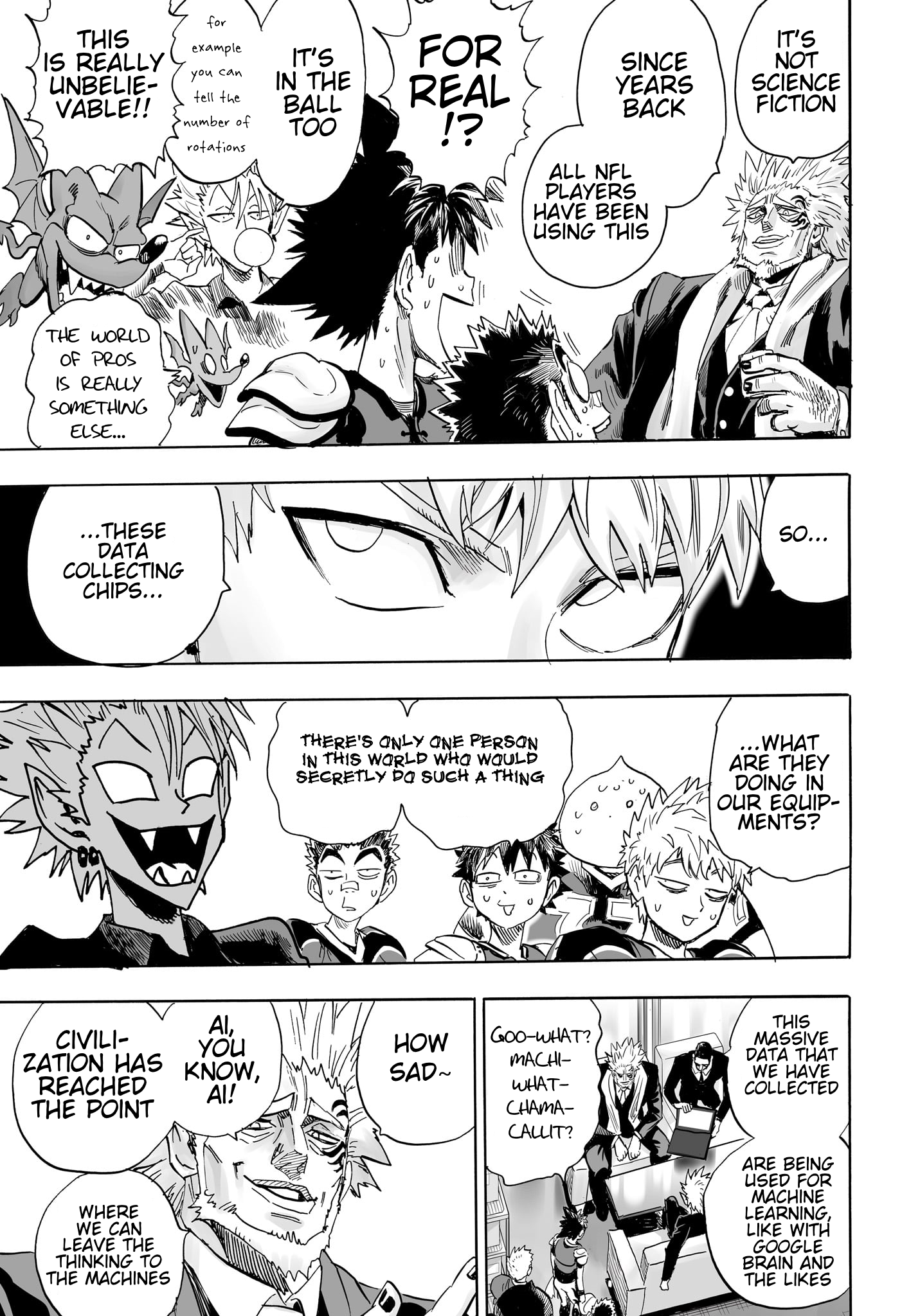 Halaman dari Eyeshield 21: Brain x Brave Chapter N/A