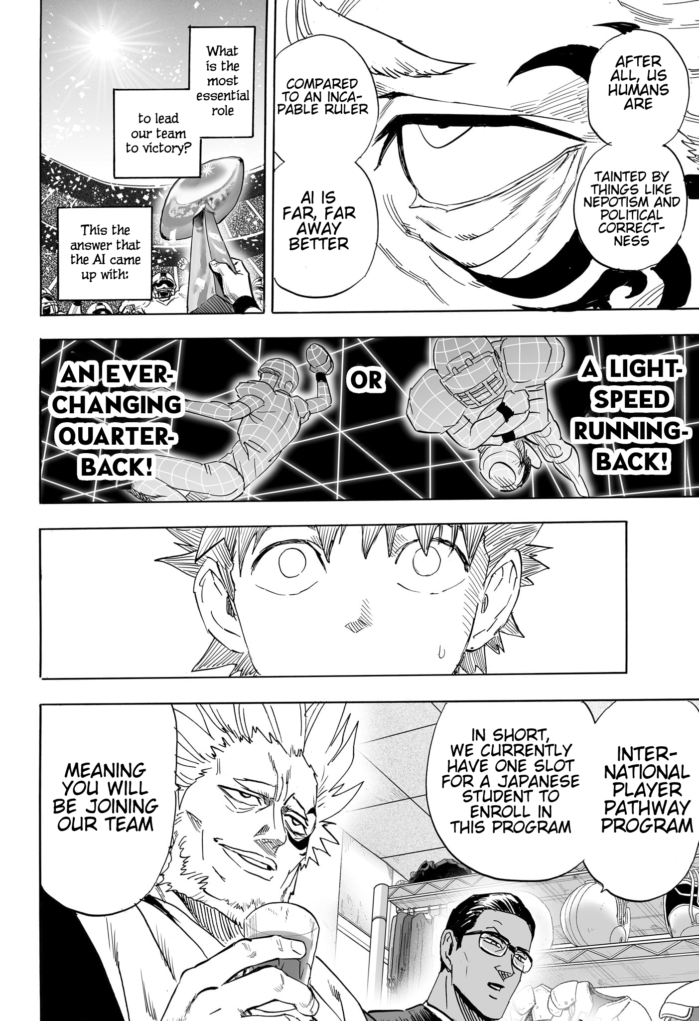 Halaman dari Eyeshield 21: Brain x Brave Chapter N/A