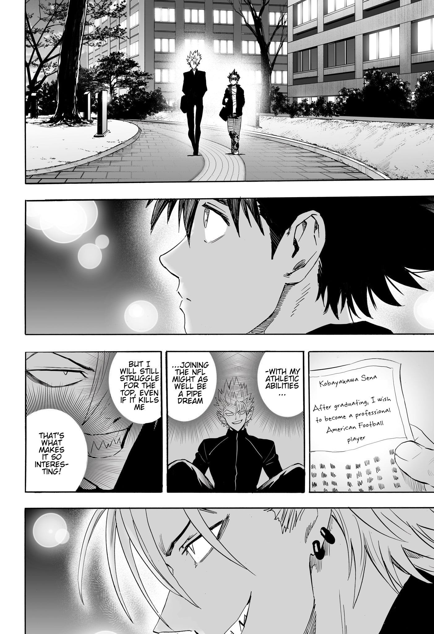 Halaman dari Eyeshield 21: Brain x Brave Chapter N/A
