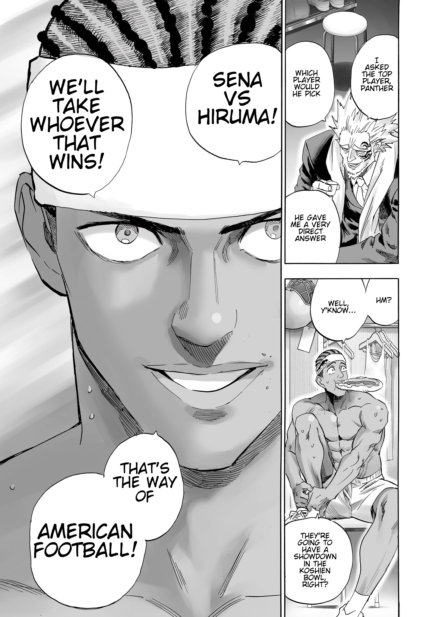 Halaman dari Eyeshield 21: Brain x Brave Chapter N/A