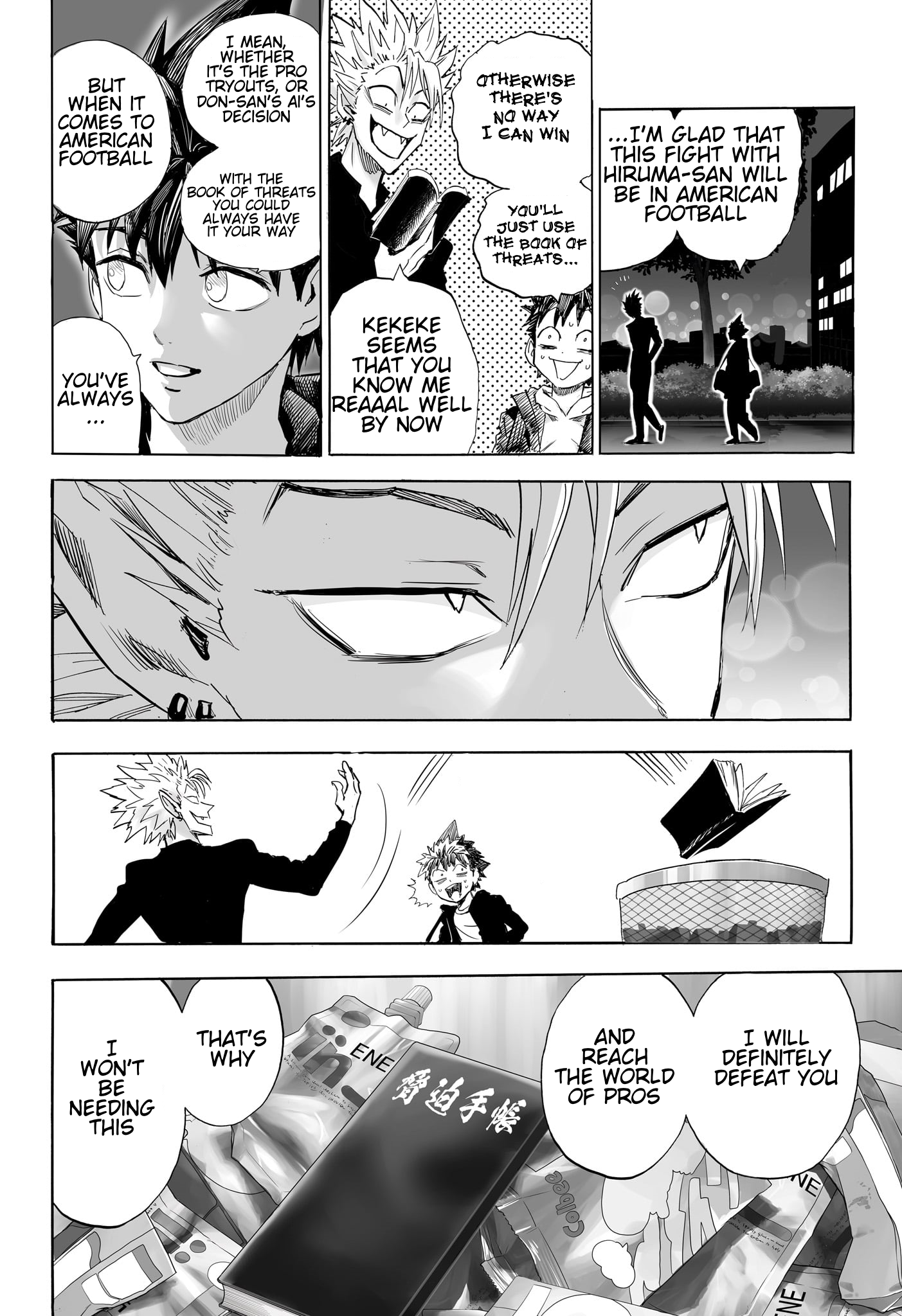 Halaman dari Eyeshield 21: Brain x Brave Chapter N/A