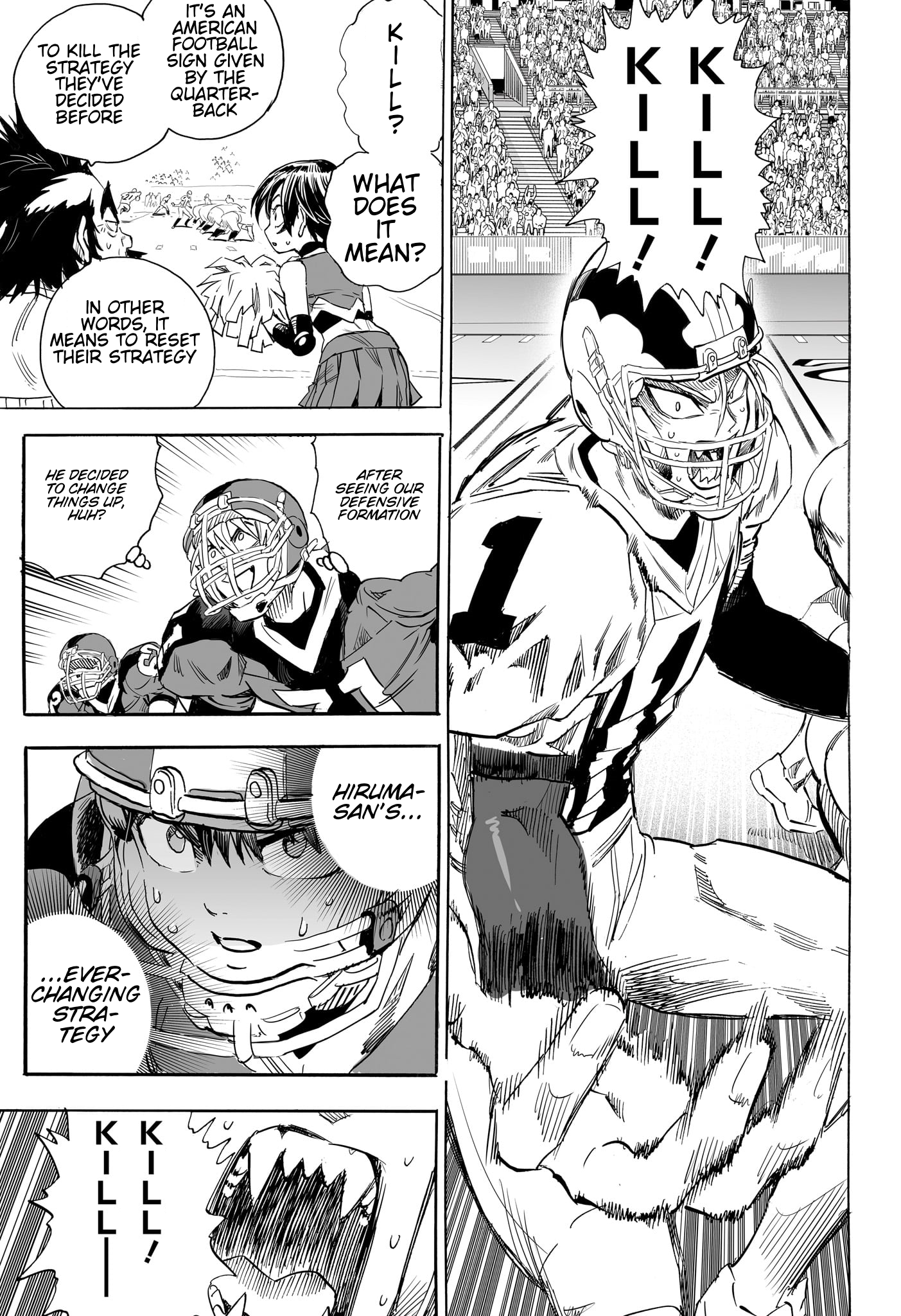 Halaman dari Eyeshield 21: Brain x Brave Chapter N/A