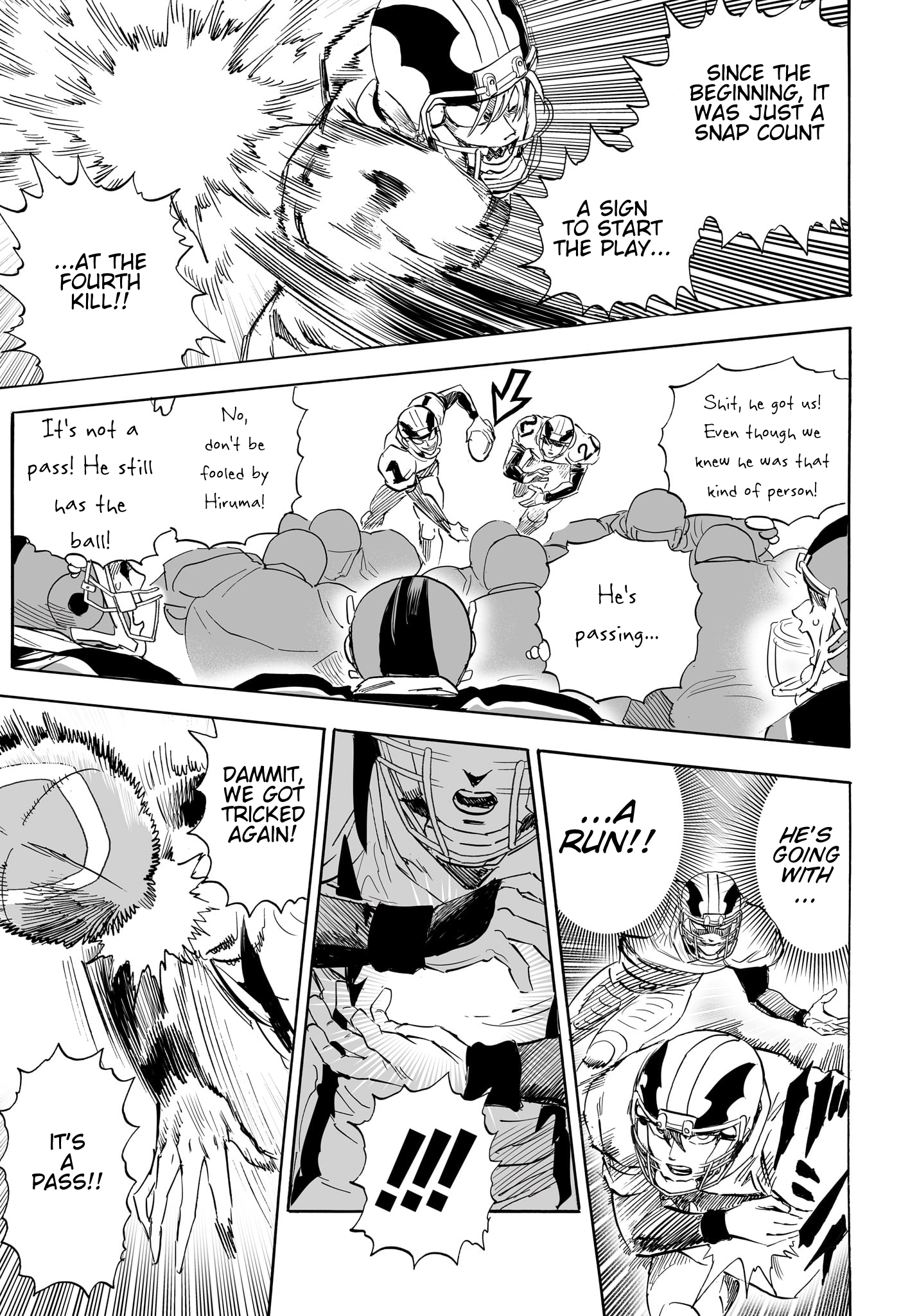 Halaman dari Eyeshield 21: Brain x Brave Chapter N/A