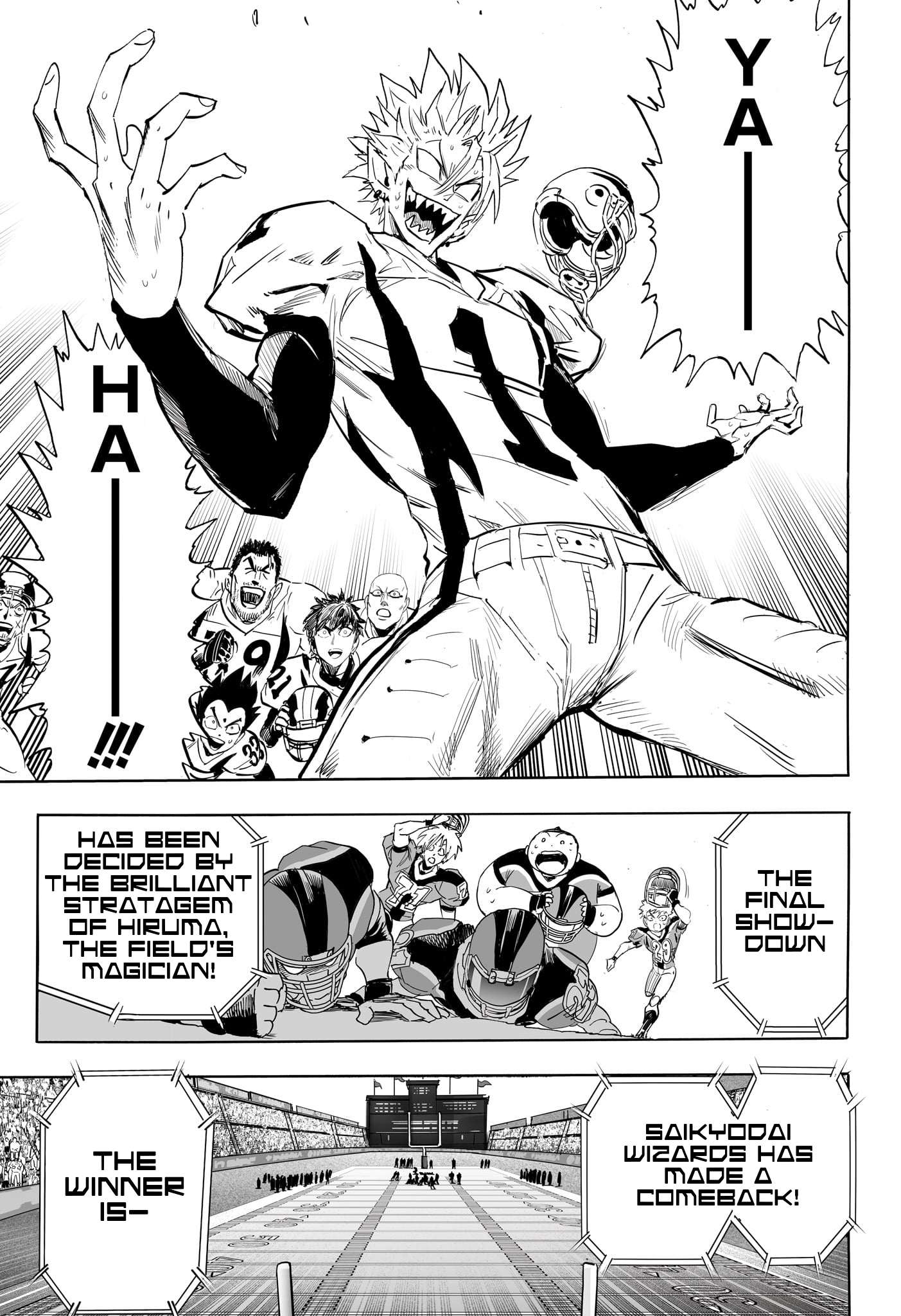 Halaman dari Eyeshield 21: Brain x Brave Chapter N/A