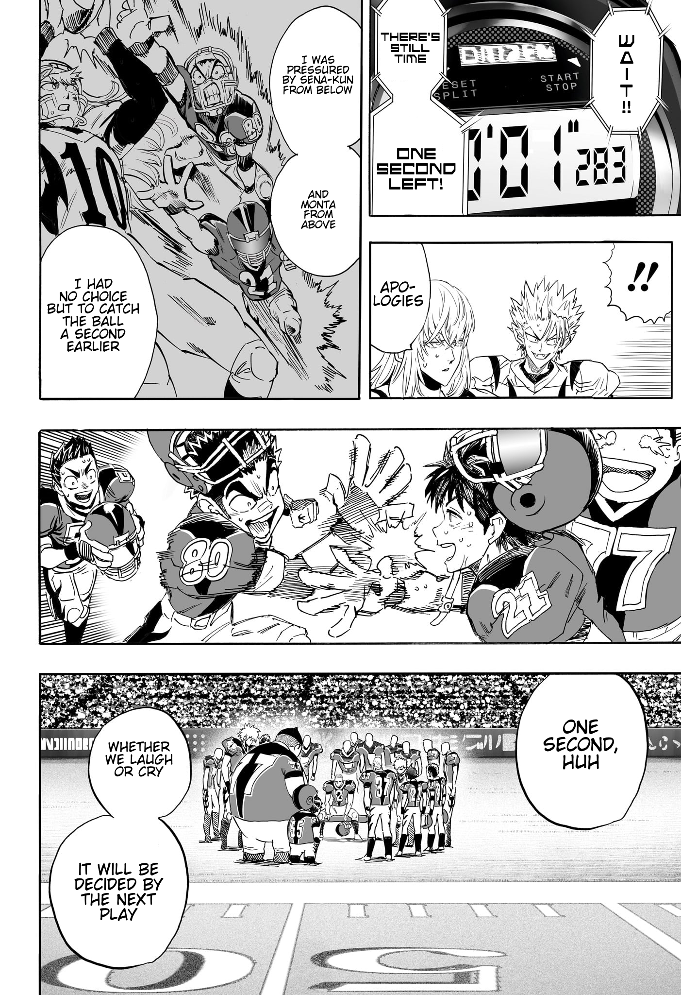 Halaman dari Eyeshield 21: Brain x Brave Chapter N/A