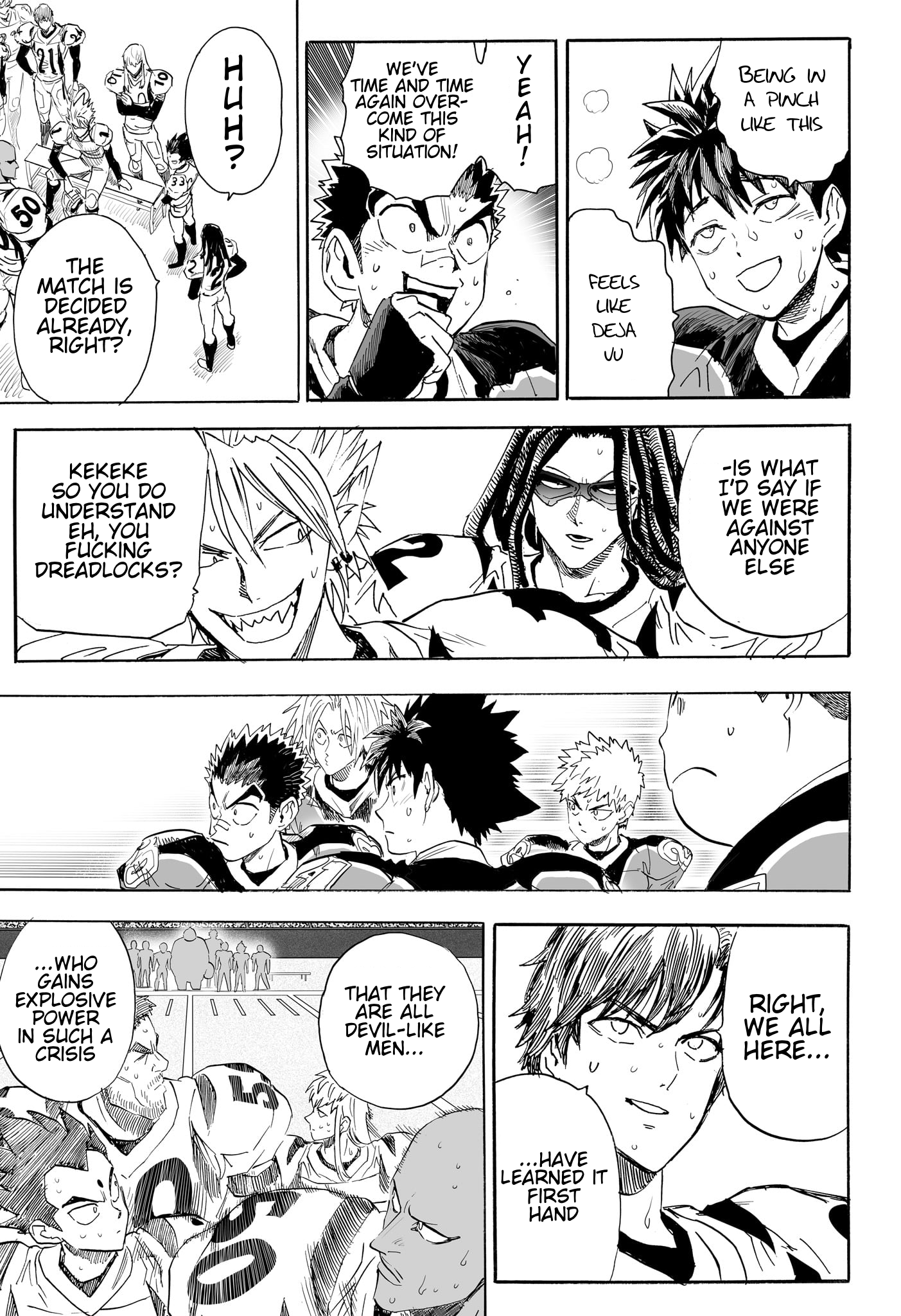 Halaman dari Eyeshield 21: Brain x Brave Chapter N/A