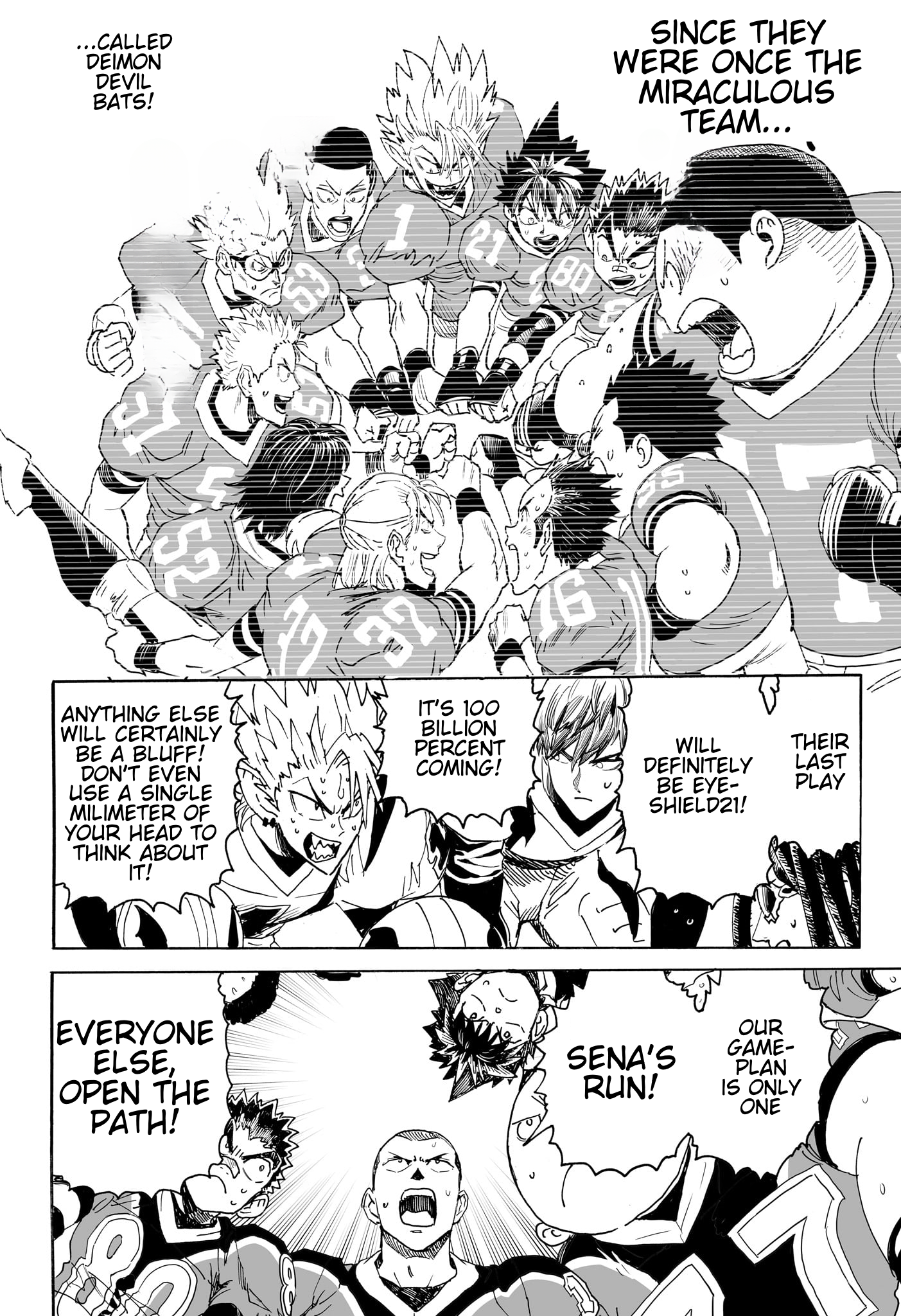 Halaman dari Eyeshield 21: Brain x Brave Chapter N/A